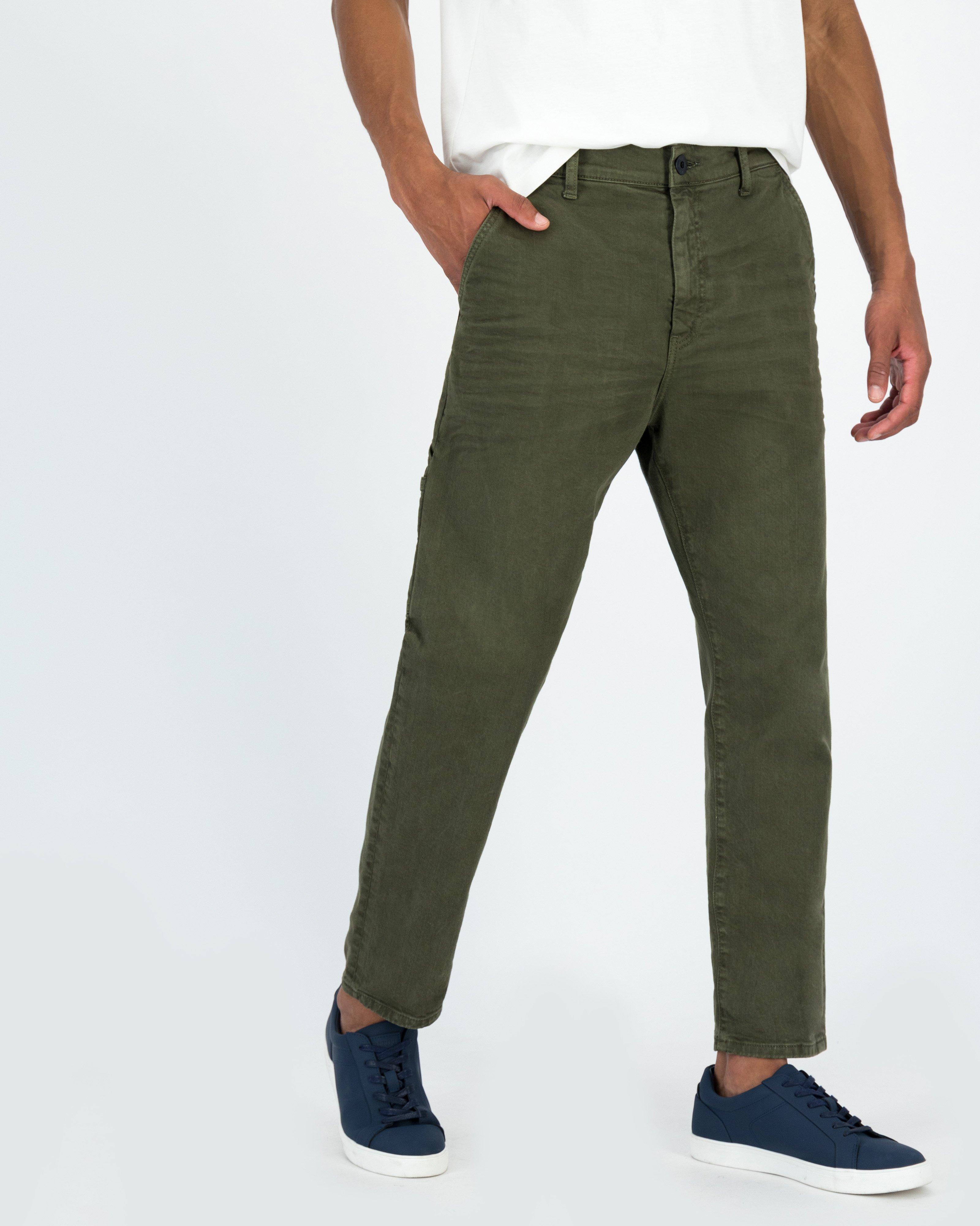 Men’s Zack Carpenter Denim  -  Dark Green