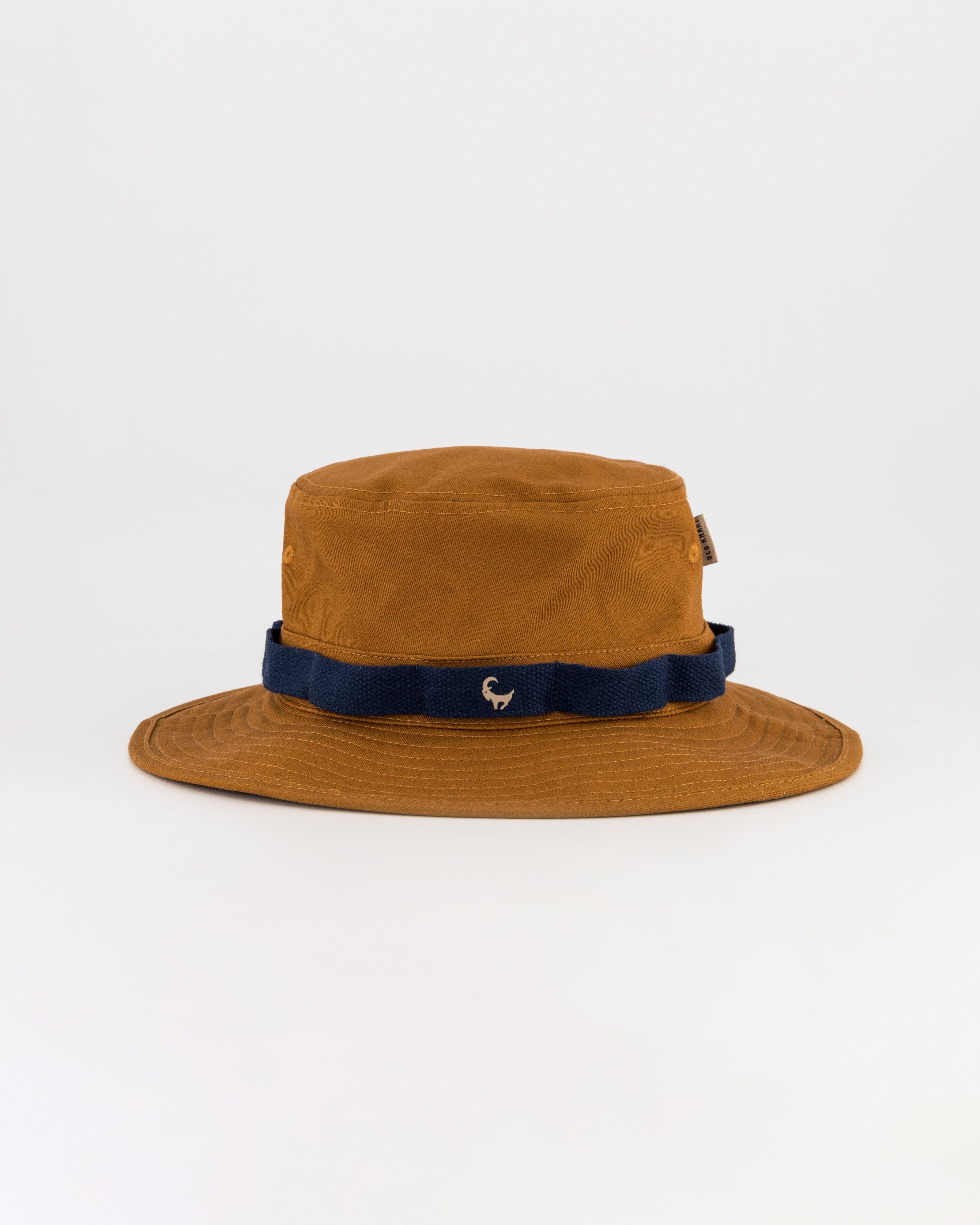 Old Khaki Johny Loop Detail Bucket Hat -  Taupe