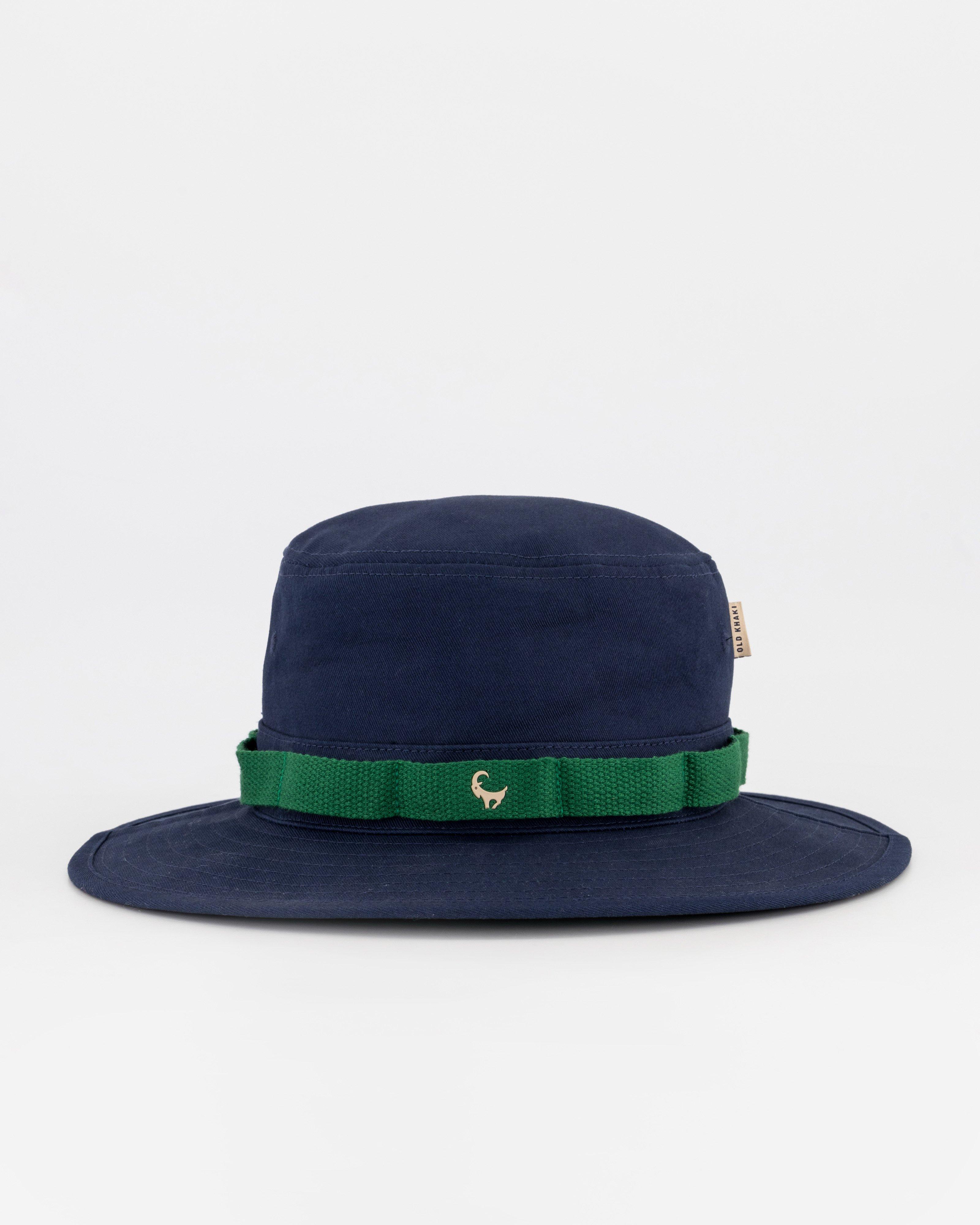 Old Khaki Johny Loop Detail Bucket Hat -  Green
