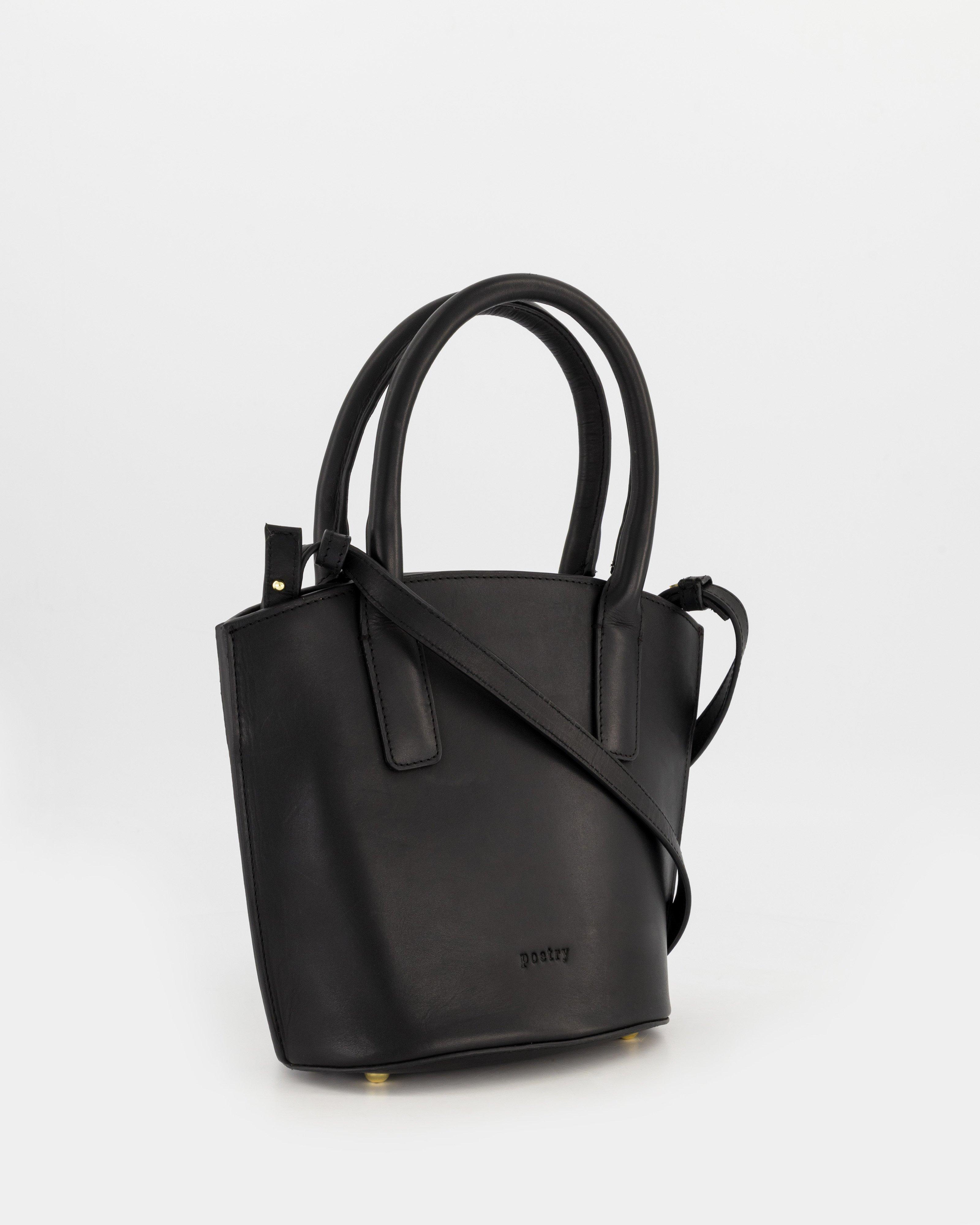 Bianca Mini Crossbody Bag -  Black