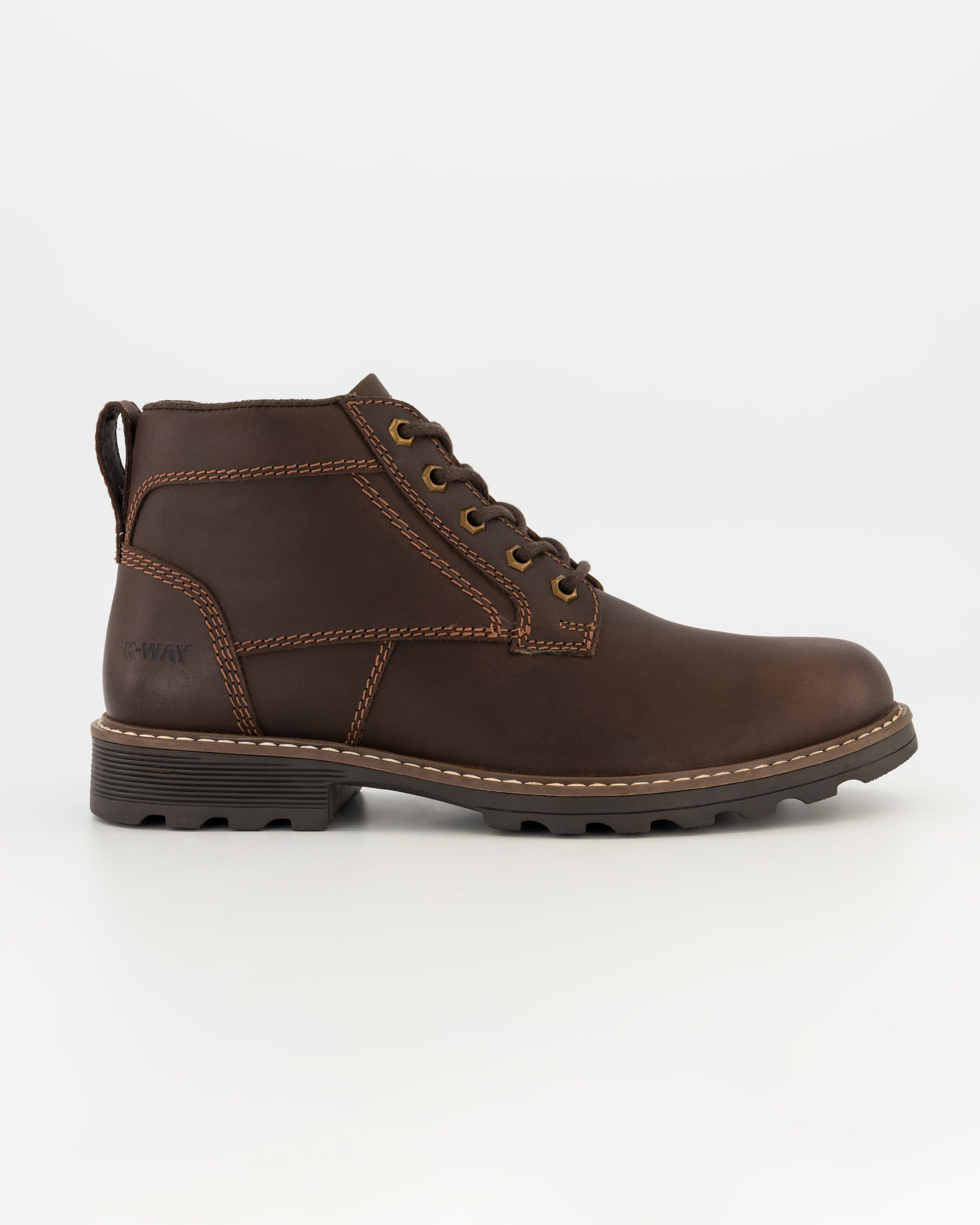 K-Way Elements Men’s Smith Boots -  Chocolate