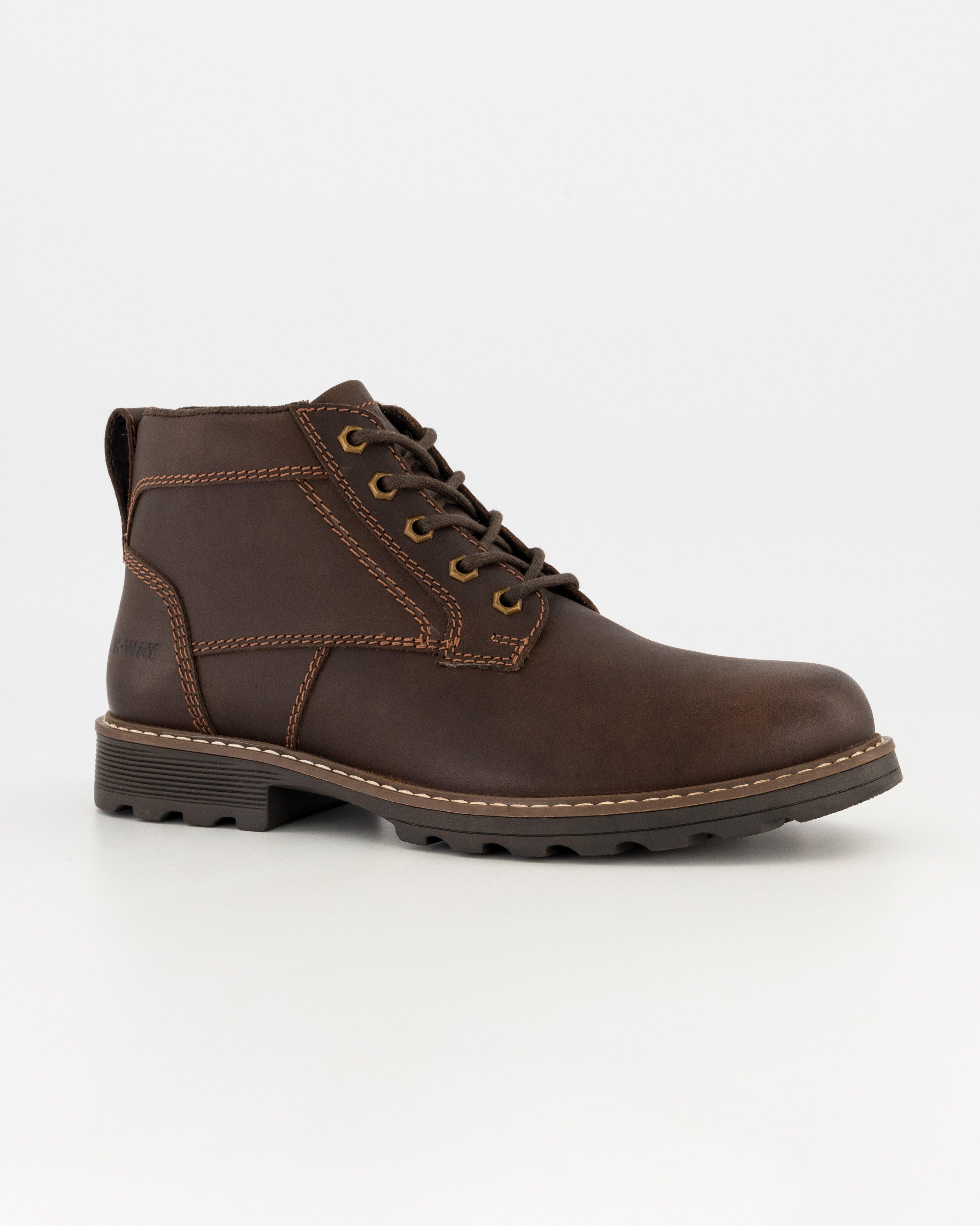 K-Way Elements Men’s Smith Boots -  Chocolate
