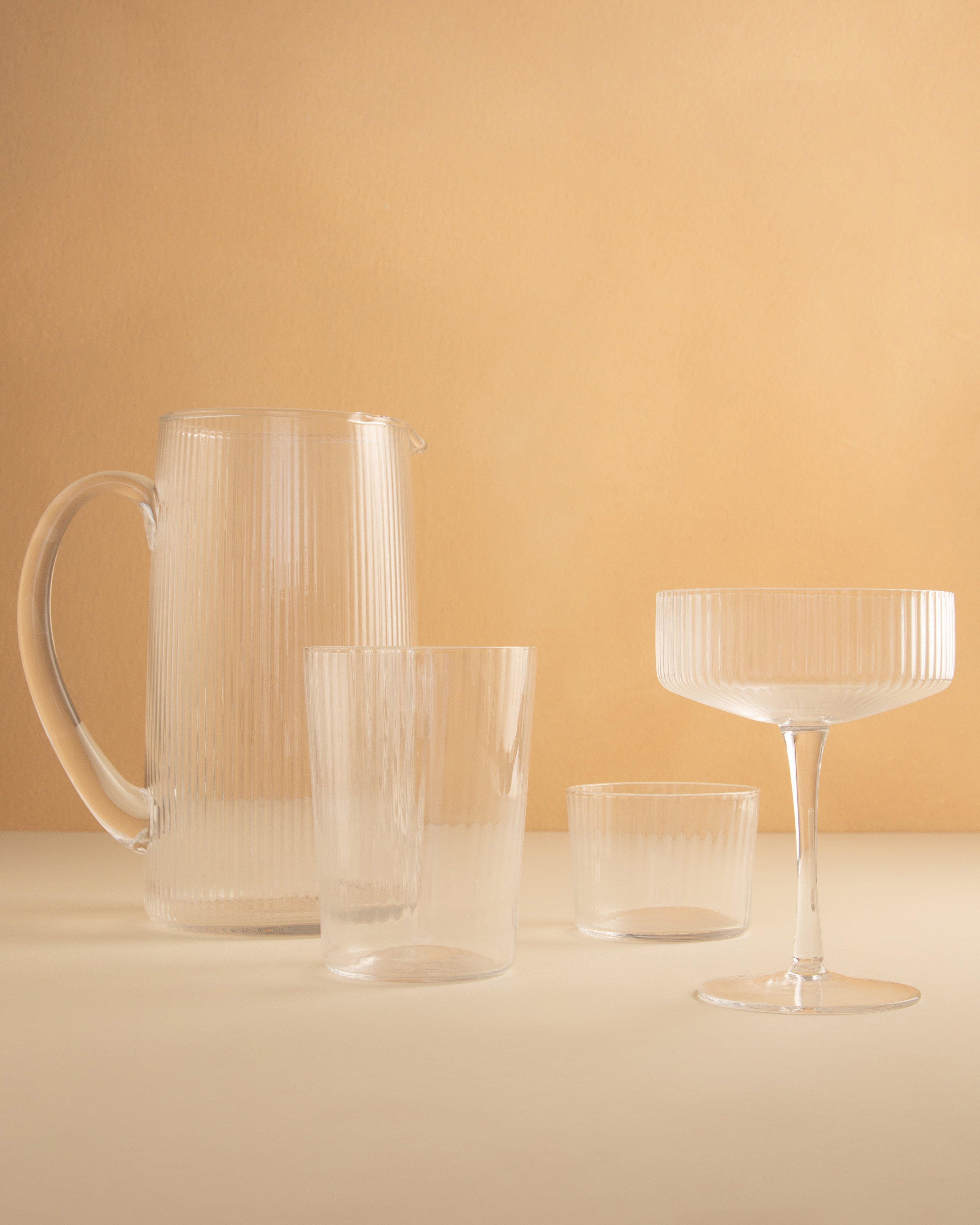 Lulu Tall Drinking Glass -  No Colour