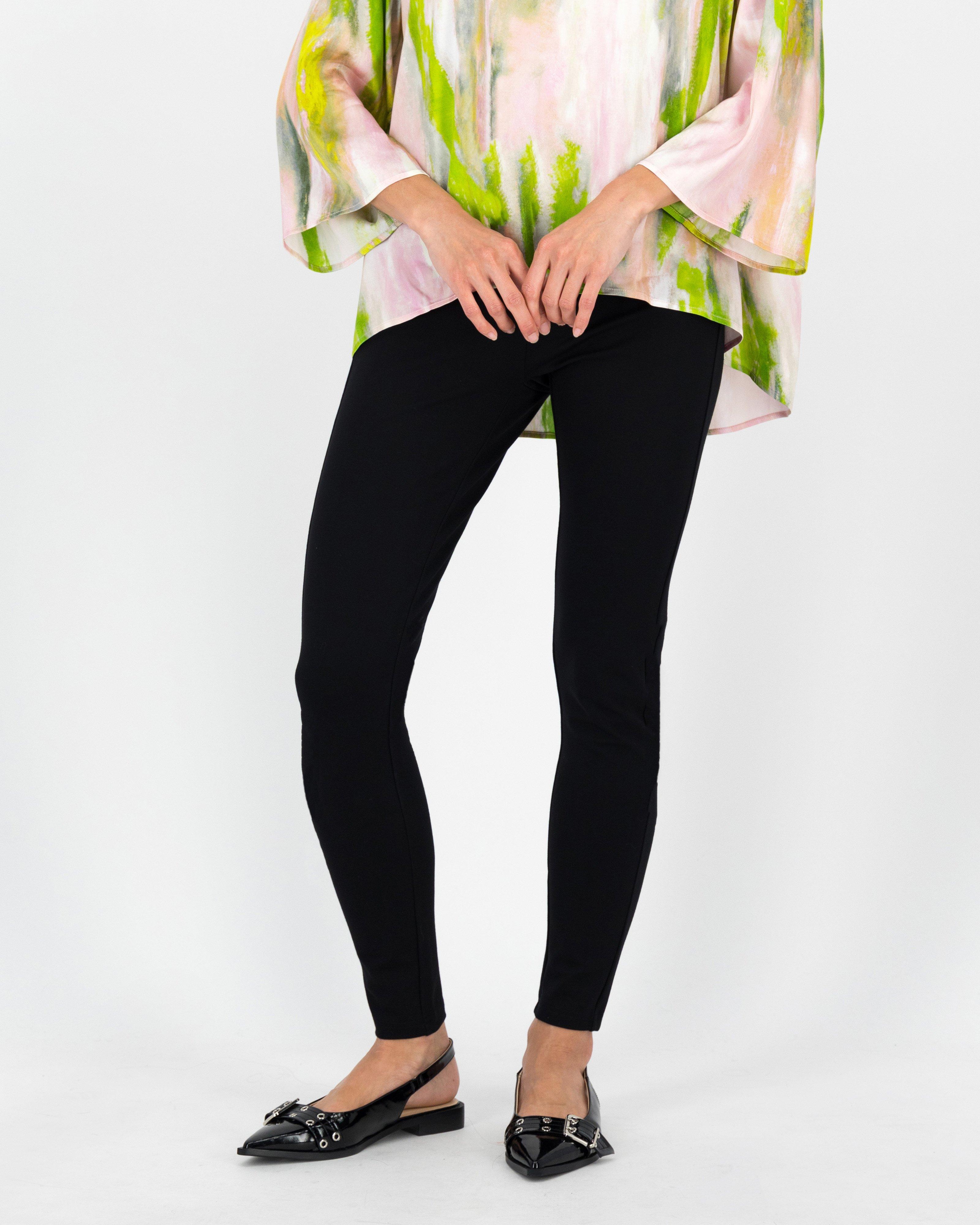 Ruby Ponte Pant -  Black