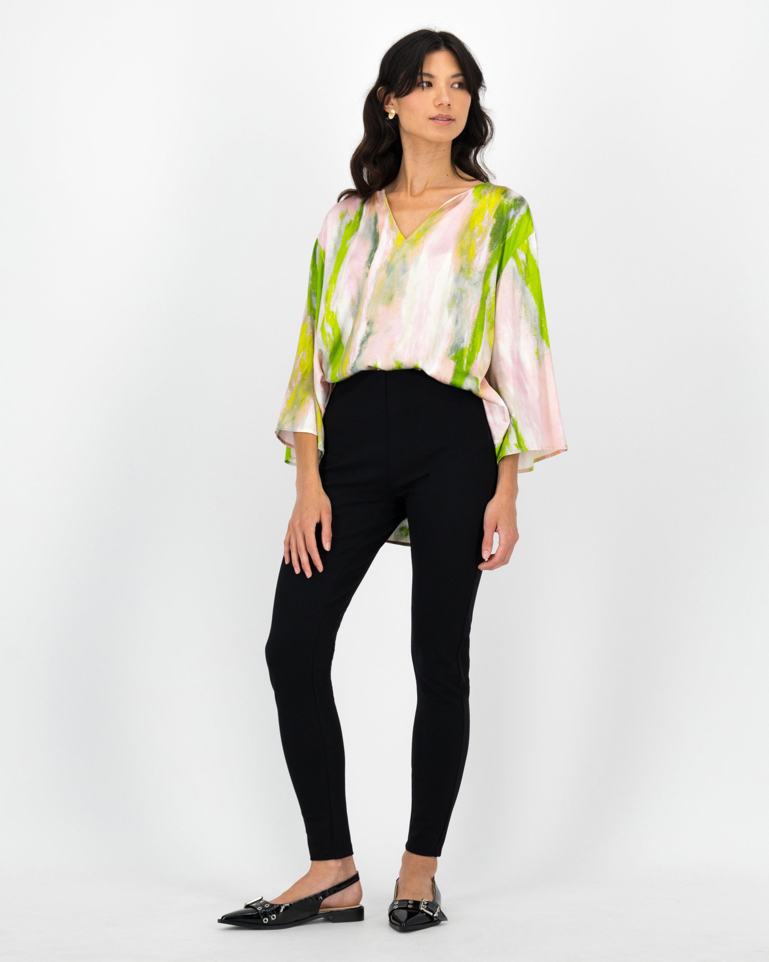 Ruby Ponte Pant -  Black