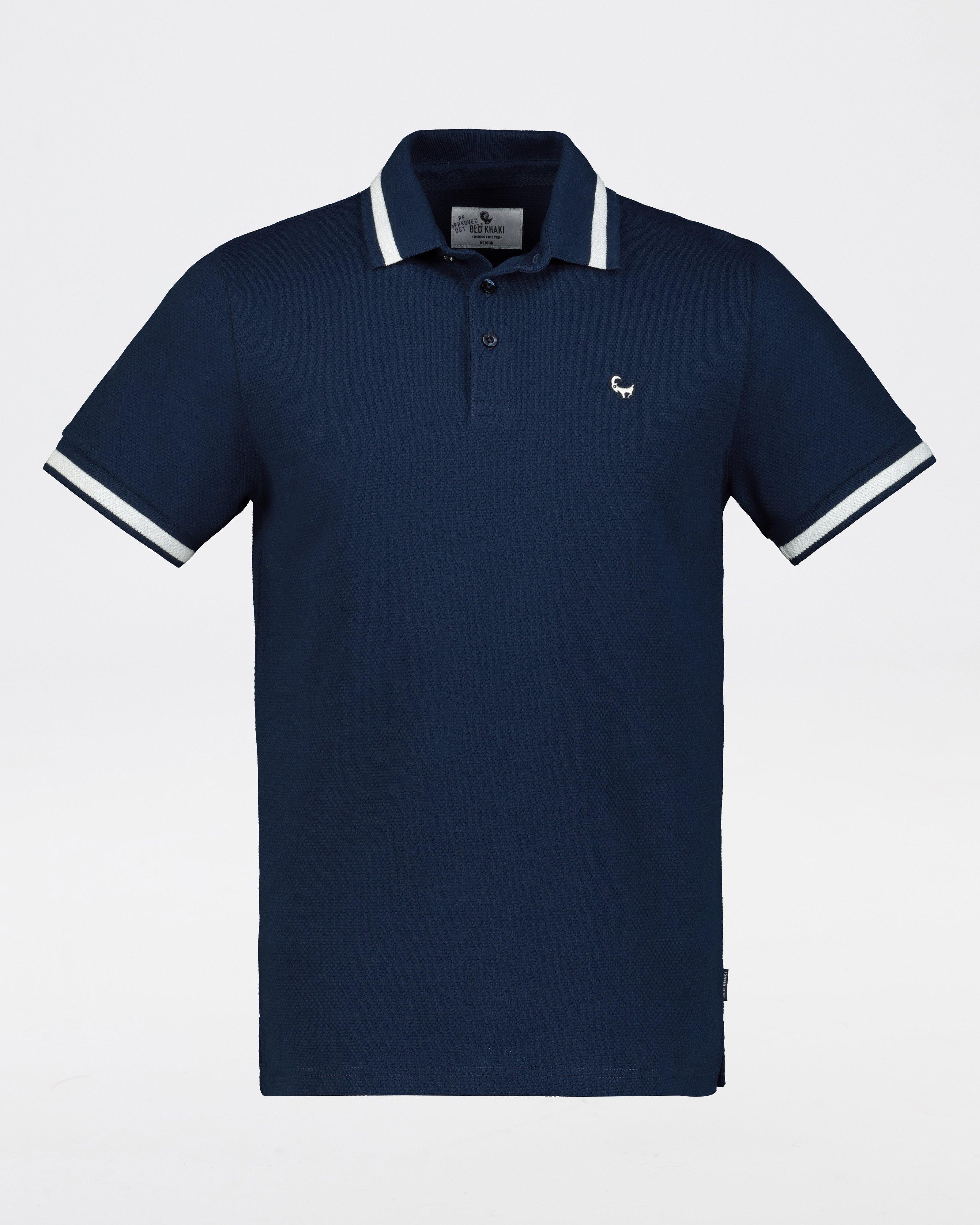 Men’s Barclay Tipped Golfer Old Khaki