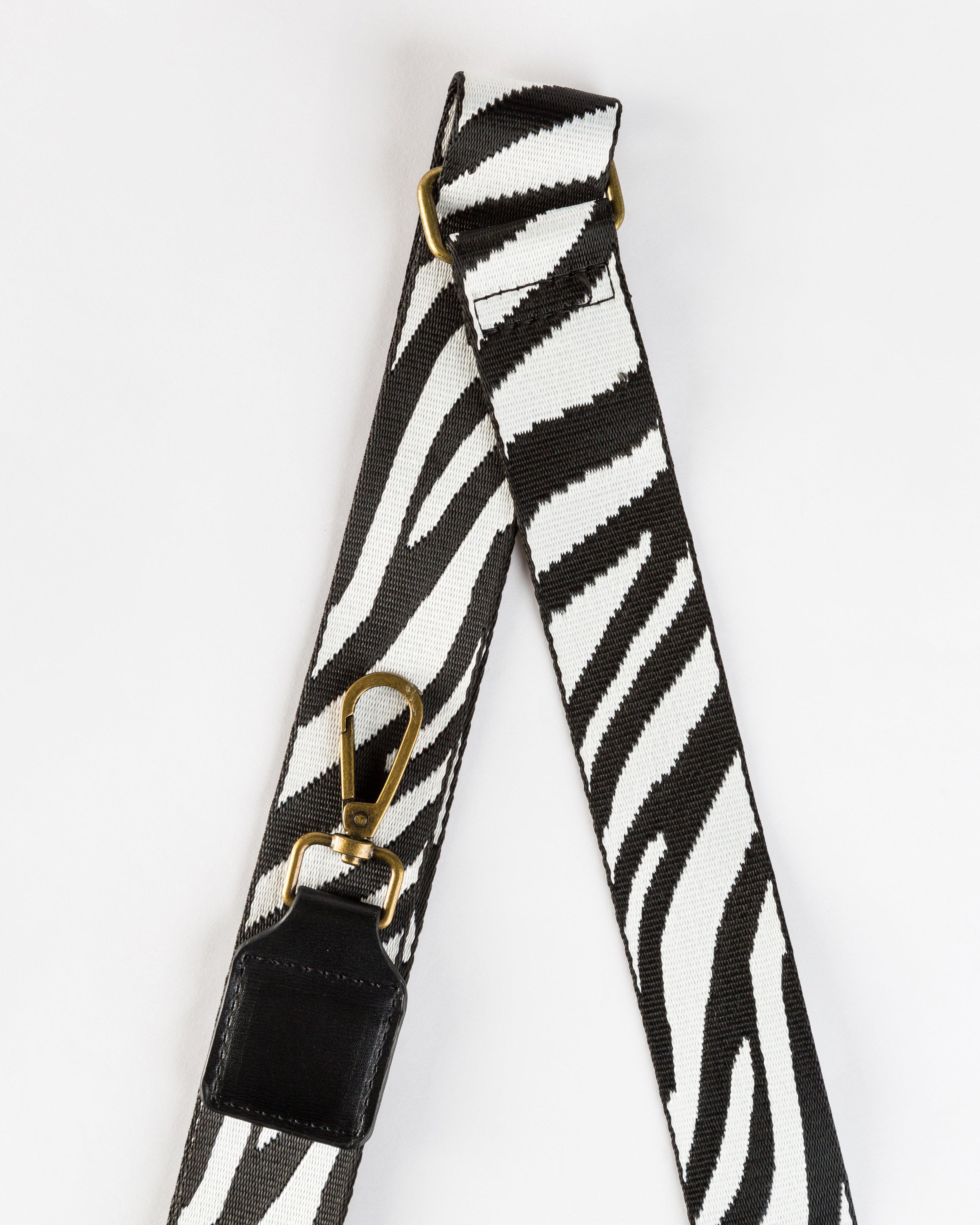 Zebra best sale bag strap