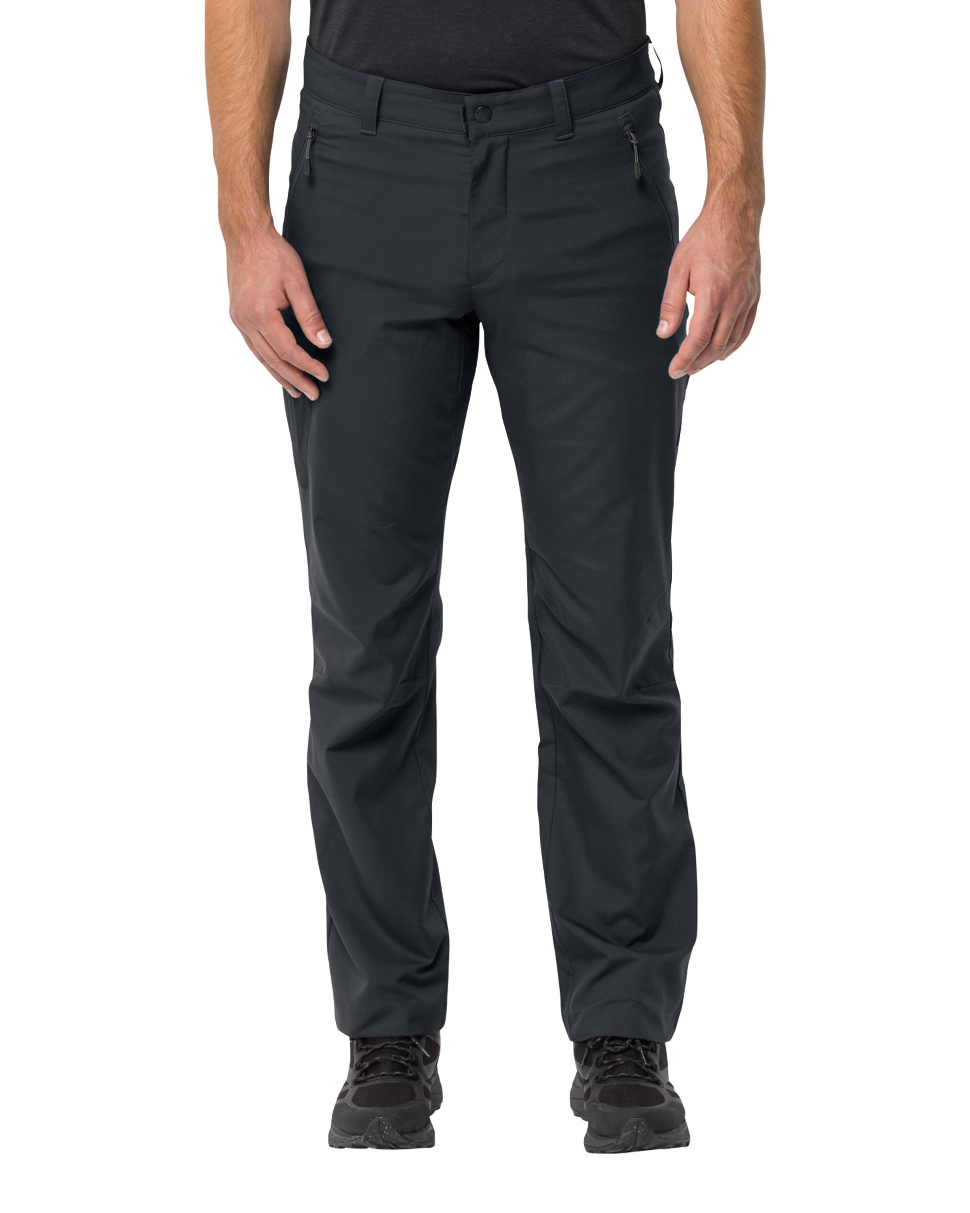 Jack Wolfskin Men’s Active Track Pants -  Charcoal