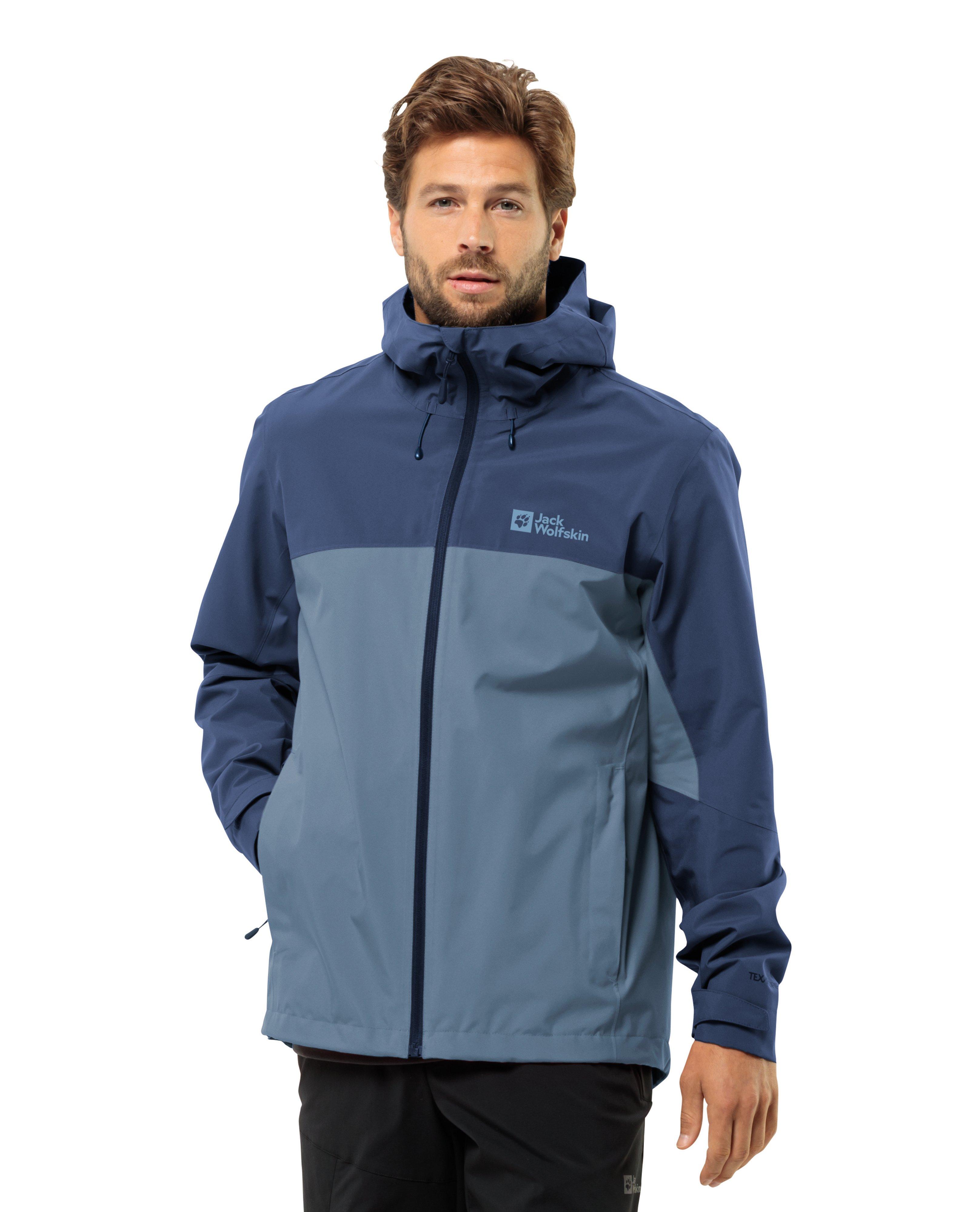 Jack Wolfskin Men’s Weitail 2-Layer Jacket  -  Mid Blue