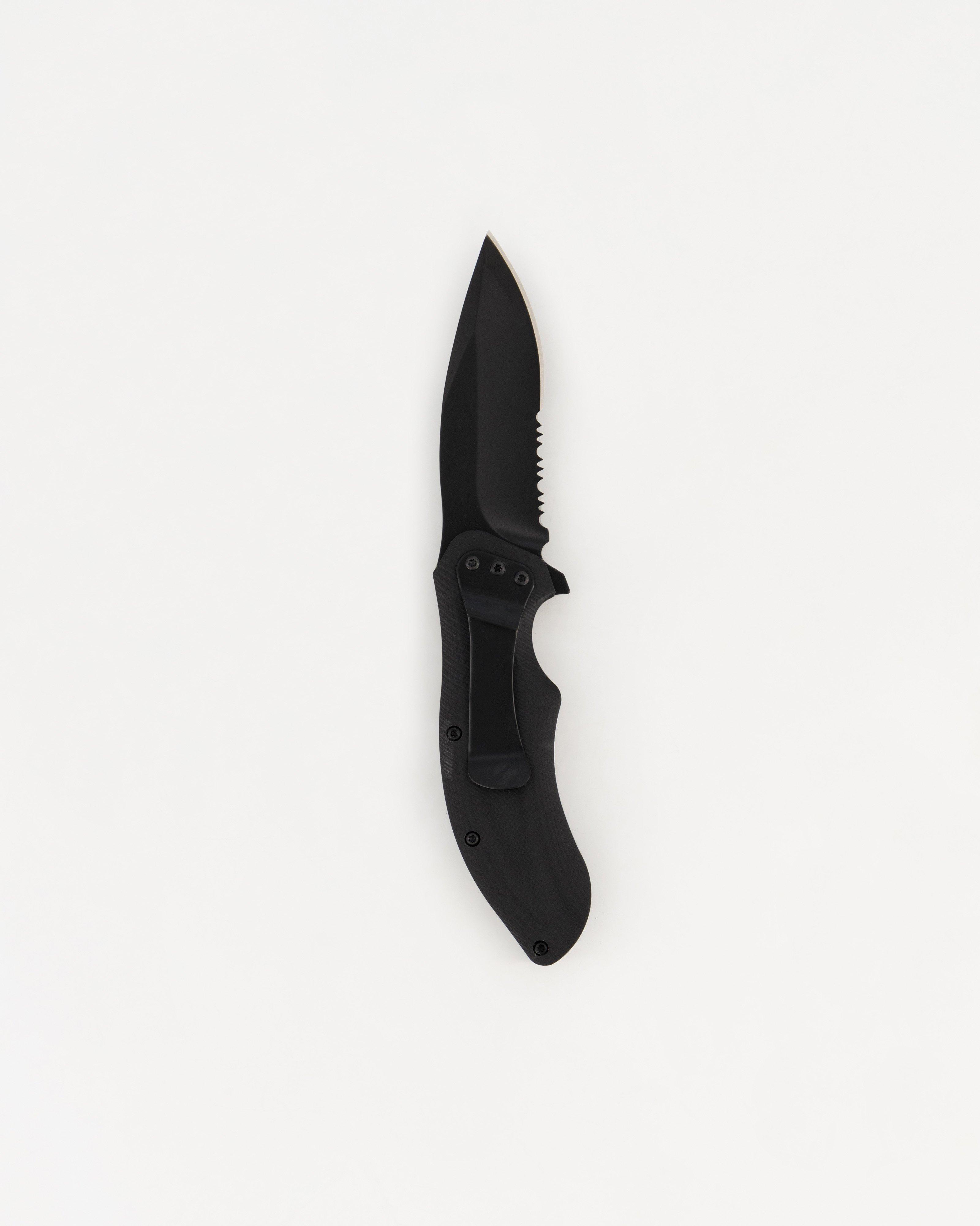 Kaliber Black Ops 4 Folding Knife -  Black