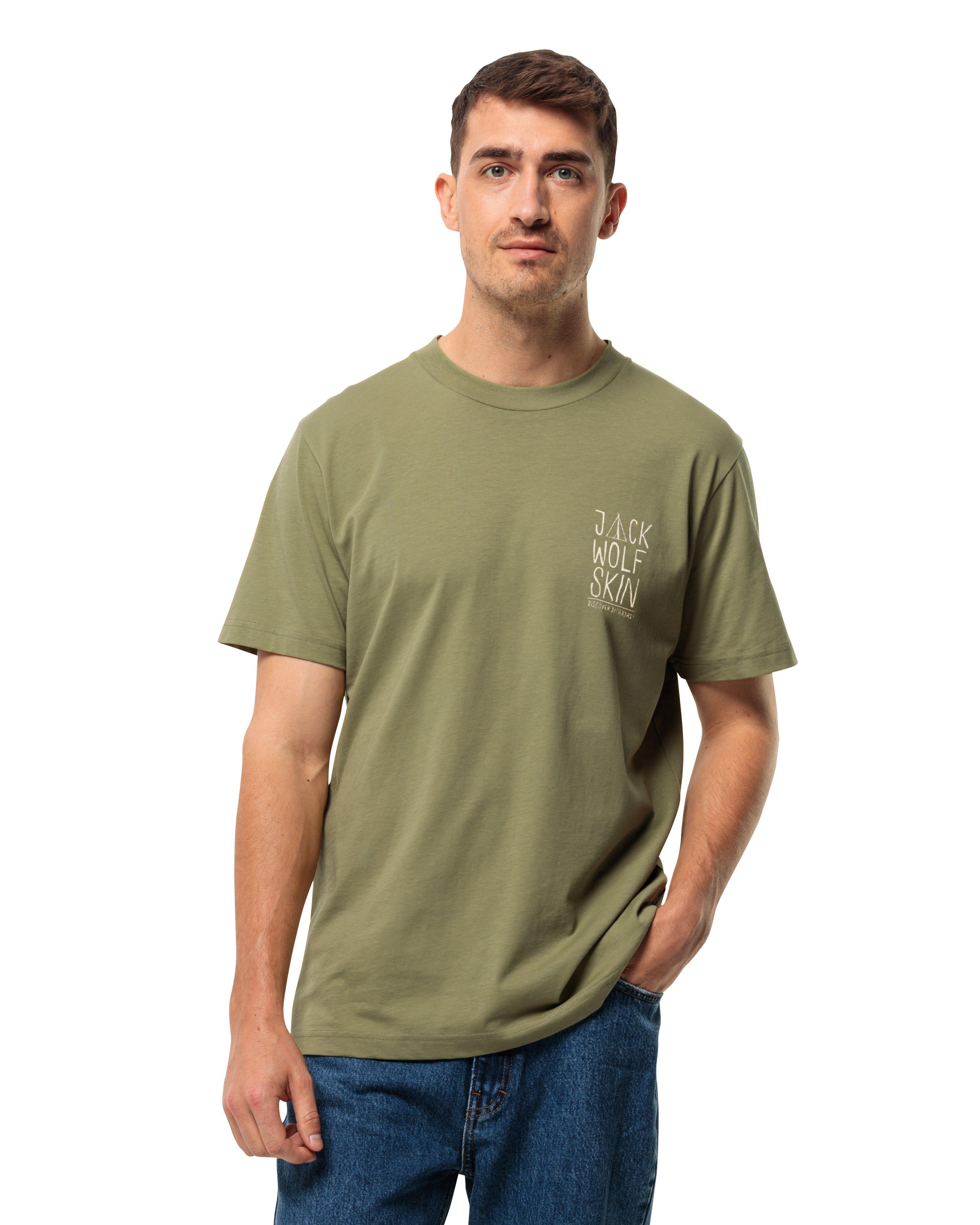 Jack Wolfskin Men’s Jack Tent T-shirt  -  Green