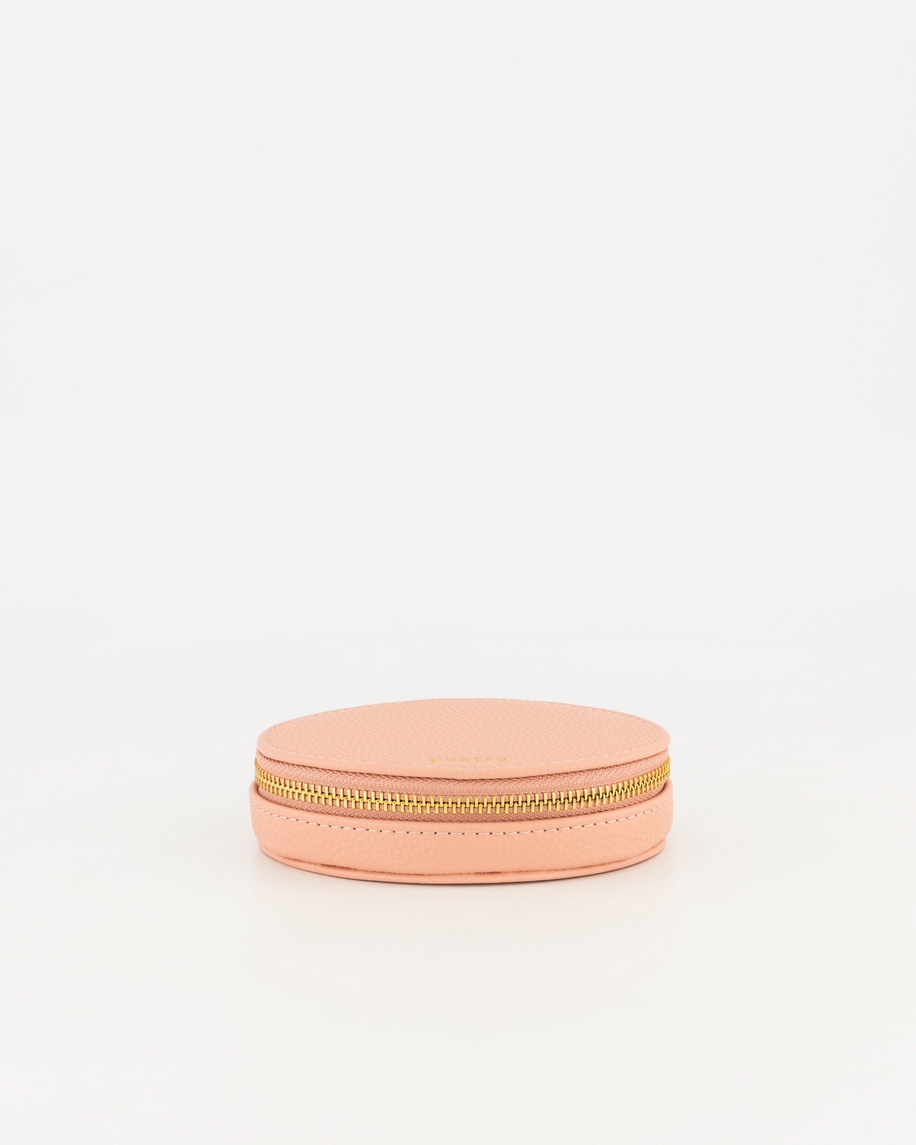 Mila Small Oval Jewellery box -  Dusty Pink