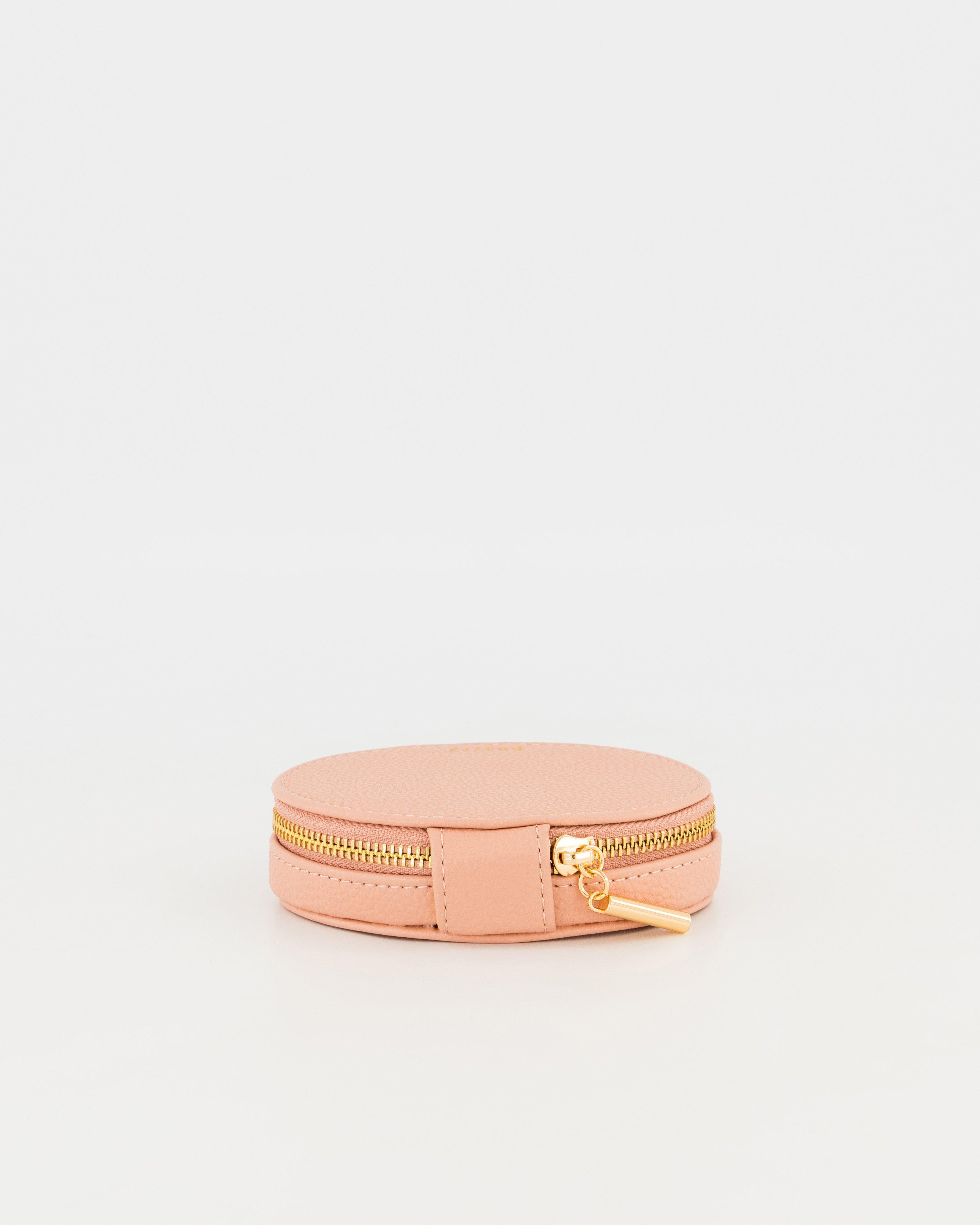 Mila Small Oval Jewellery box -  Dusty Pink