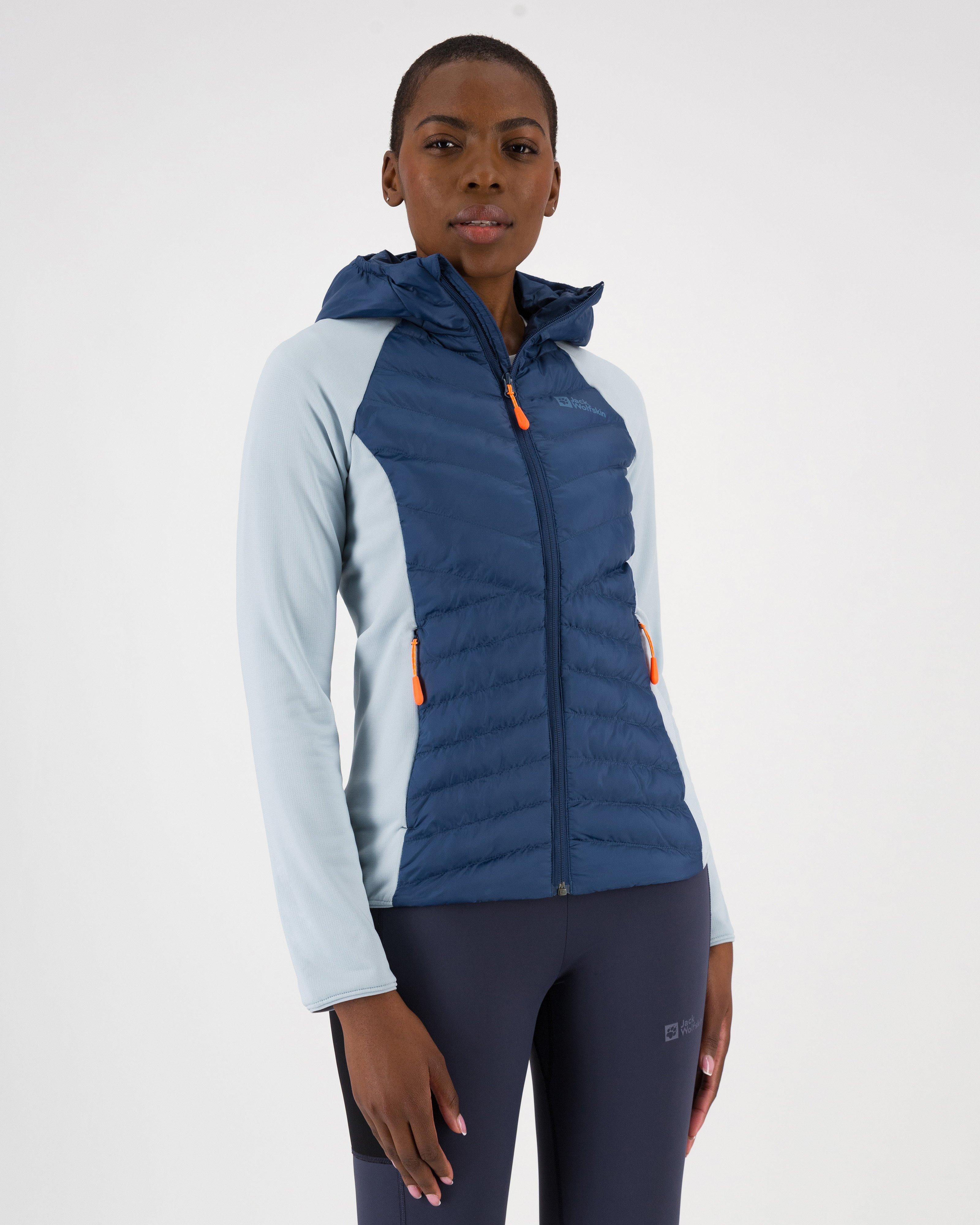 Jack Wolfskin Women’s Routeburn Pro Hybrid Jacket  -  Navy