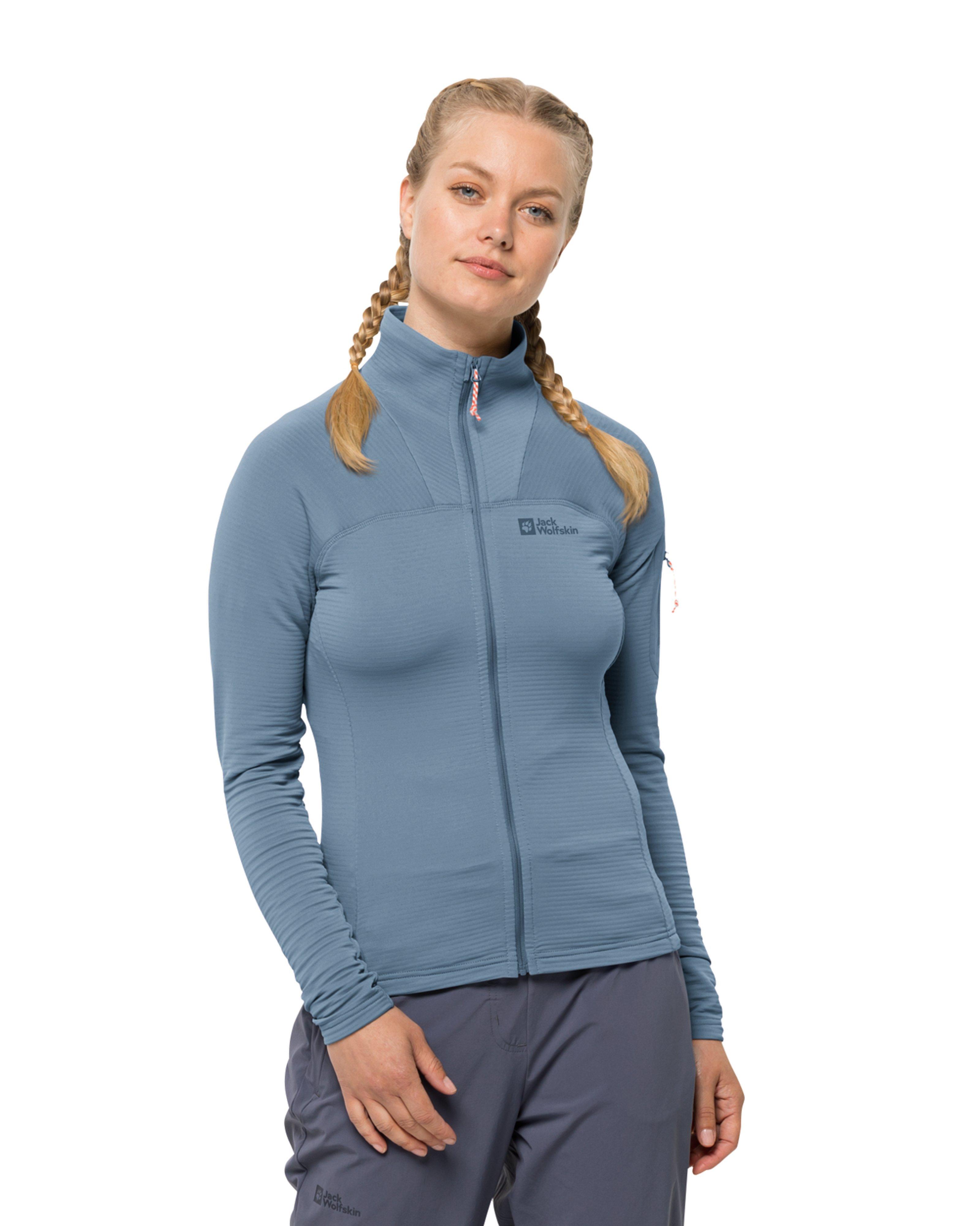 Jack wolfskin fleece jacket women's best sale