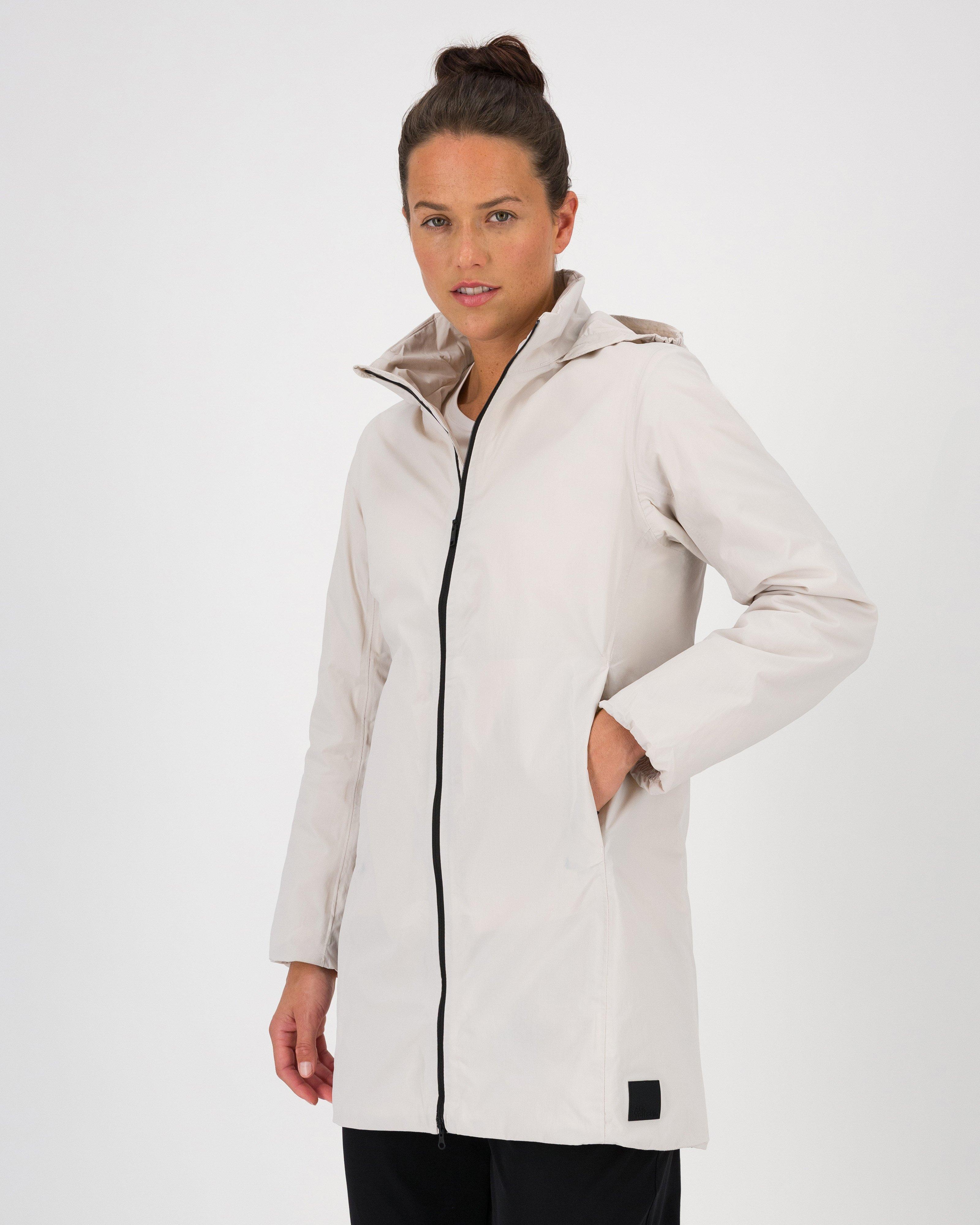 Jack Wolfskin Women’s TEXTOR Waterproof Jacket -  Cream