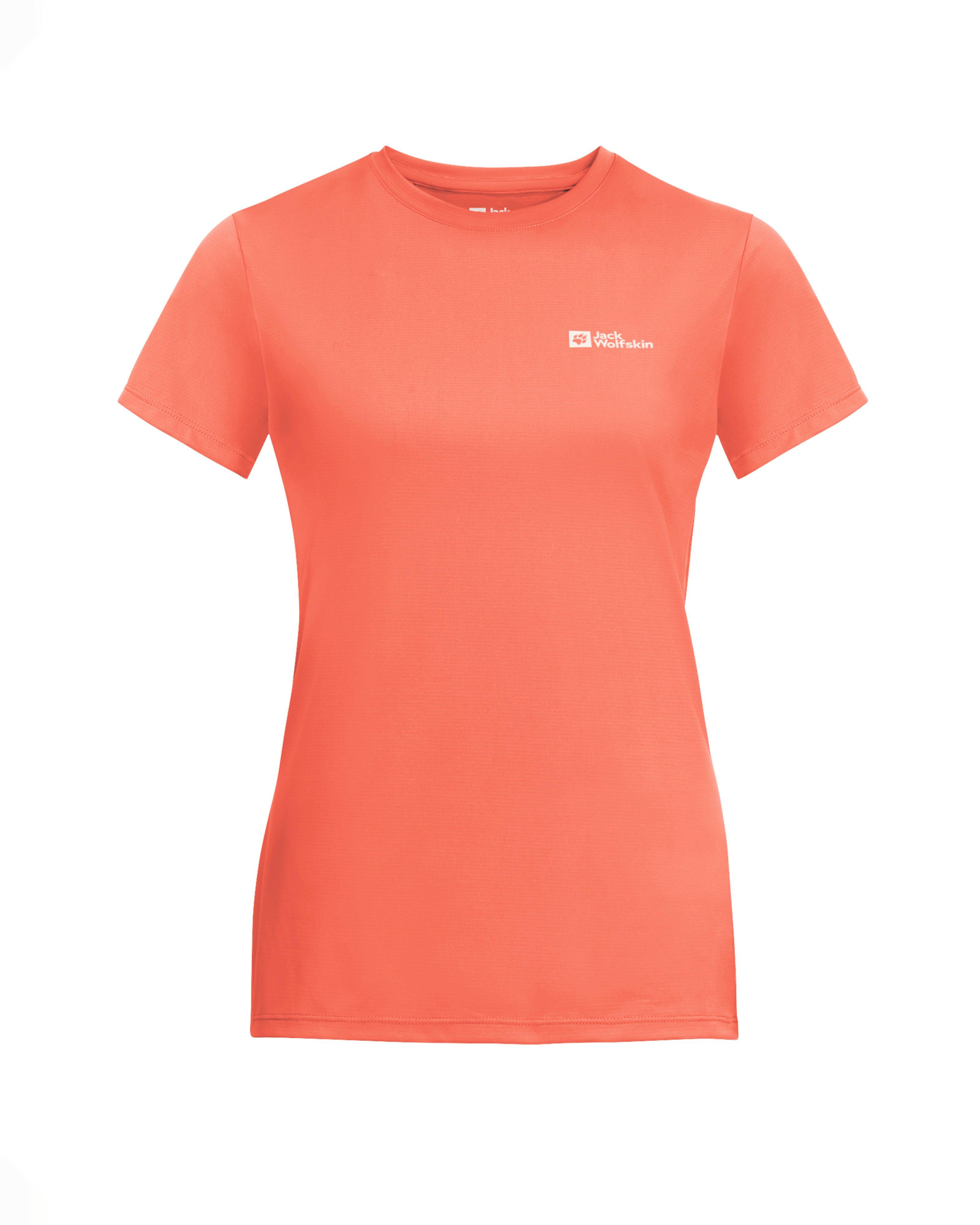 Jack Wolfskin Women’s Prelight Trail T-Shirt -  Orange