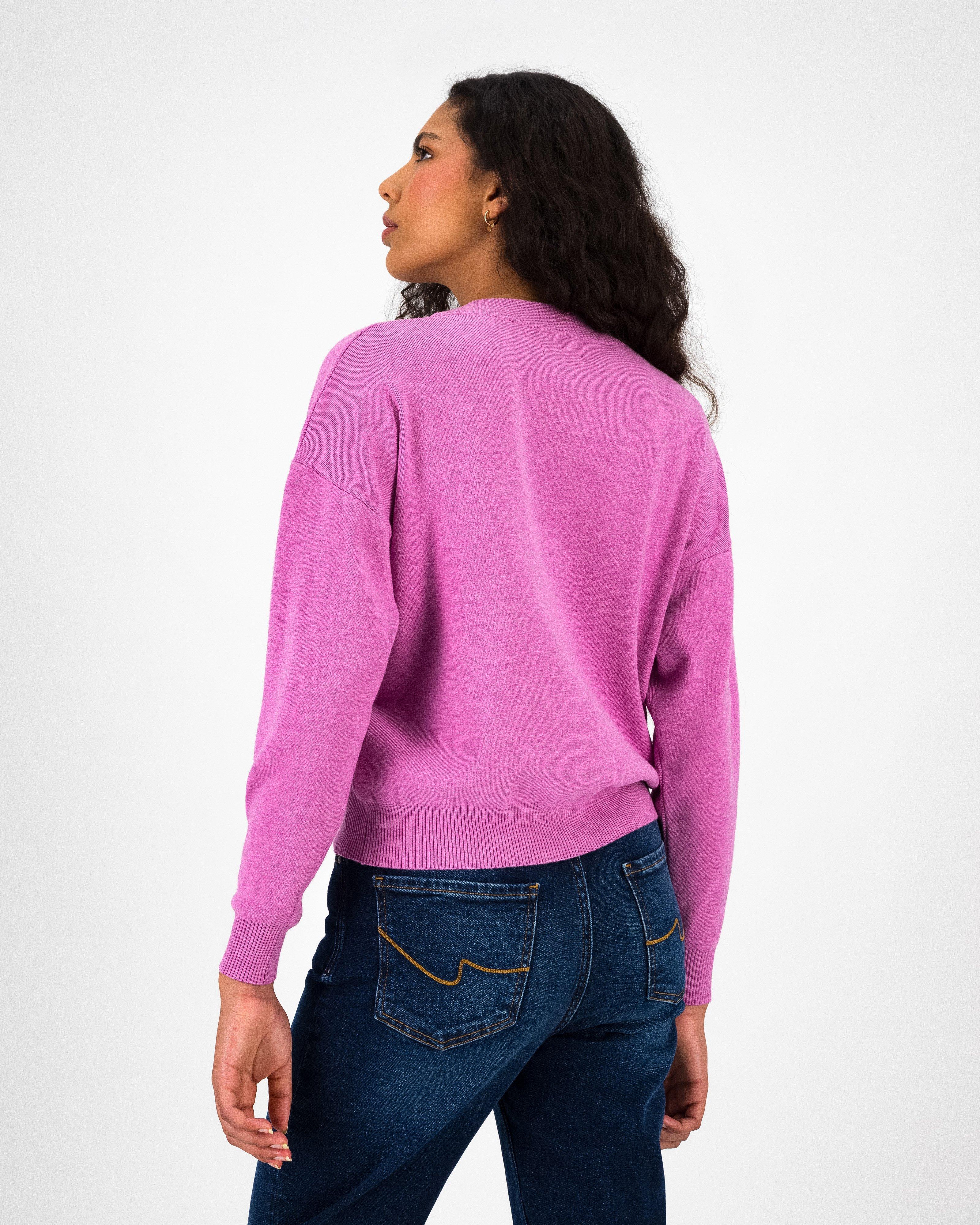 Women’s Charlotte Knit Pullover -  Dusty Pink