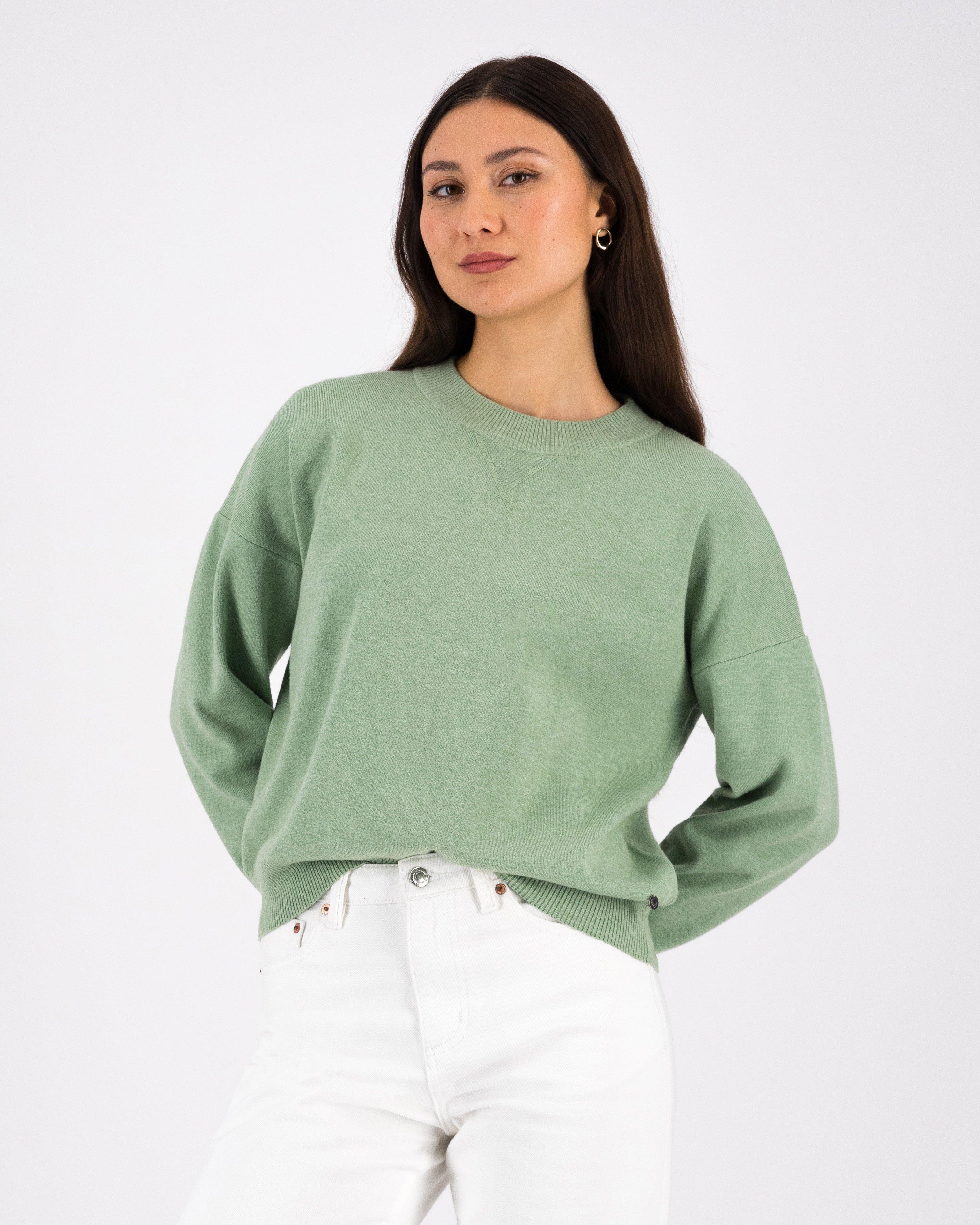 A-View - Sassi Knit Pullover AV7072 - 180 - Green/Purple