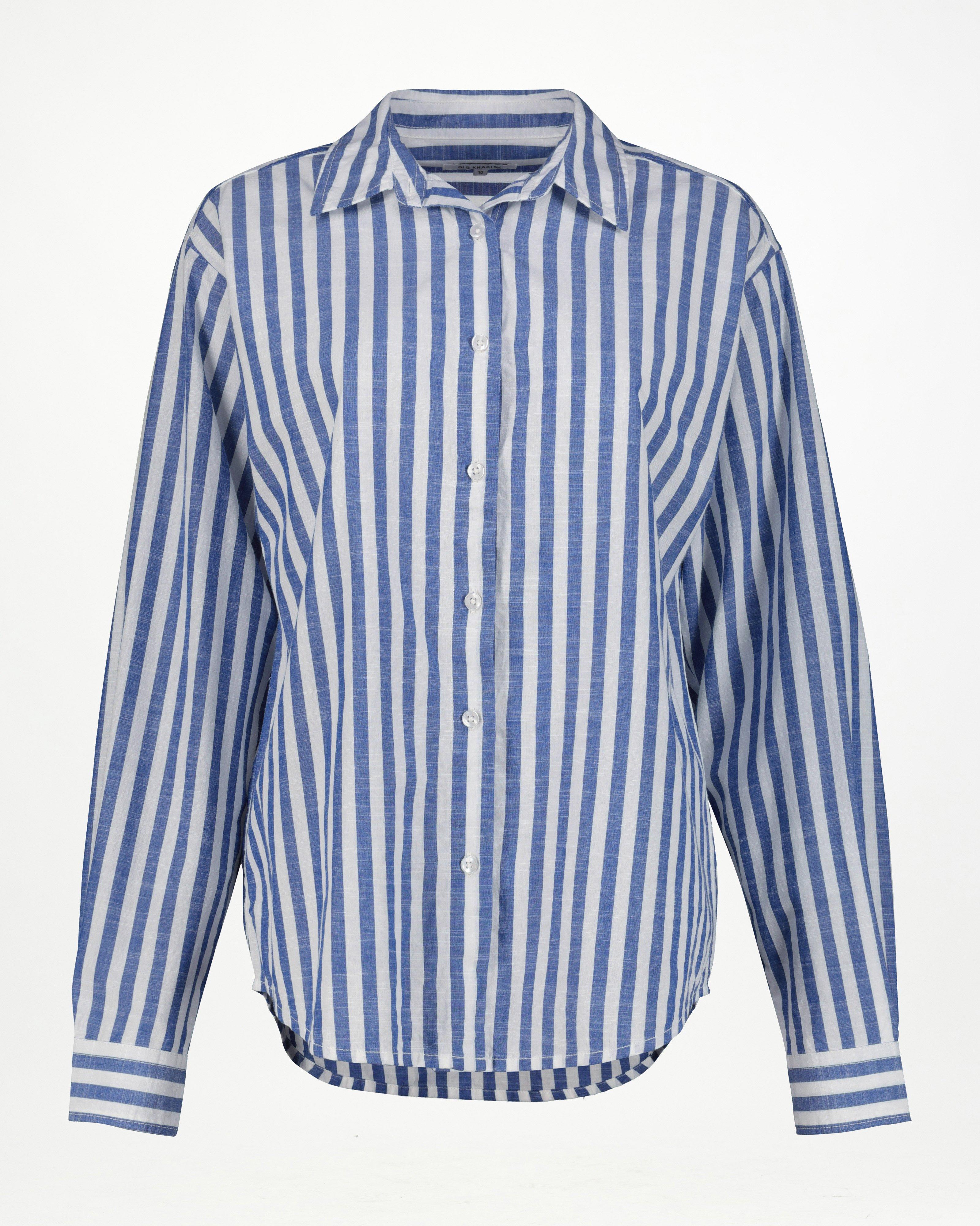 Women’s Zuri Stripe Shirt -  Blue