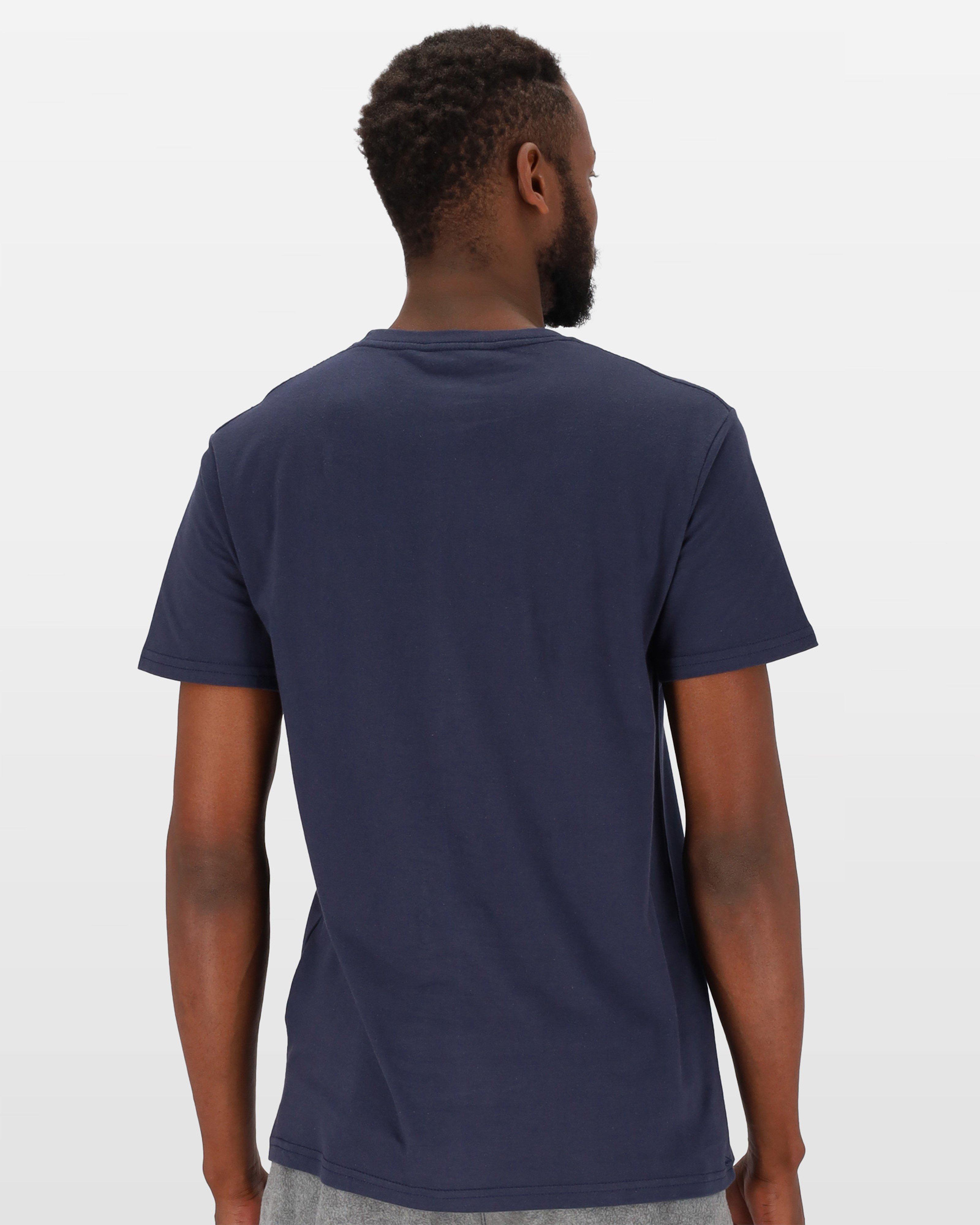 Salomon Men’s Faster Cotton T-shirt -  Navy