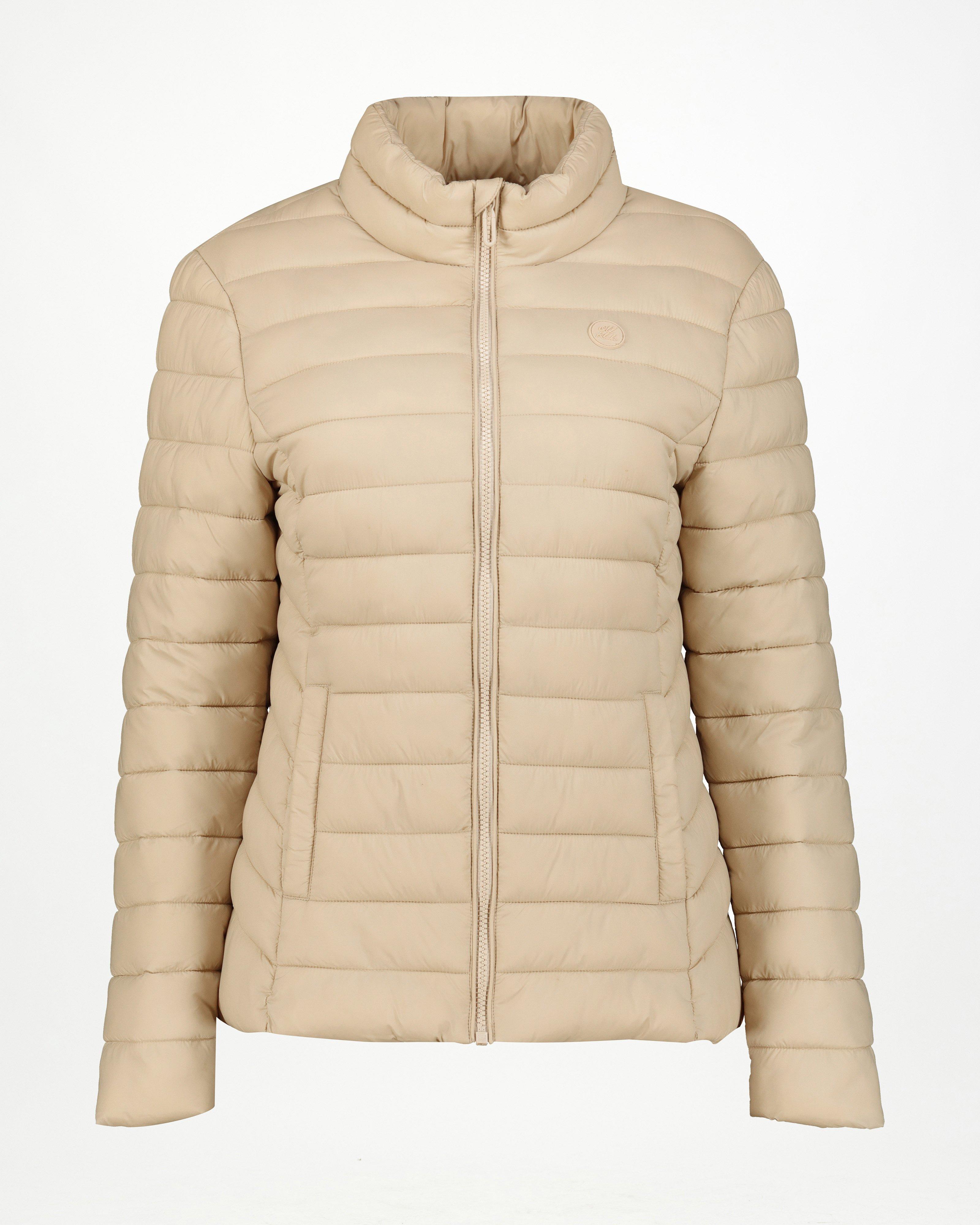 Women’s Nora Basic Quilted Puffer  -  Stone