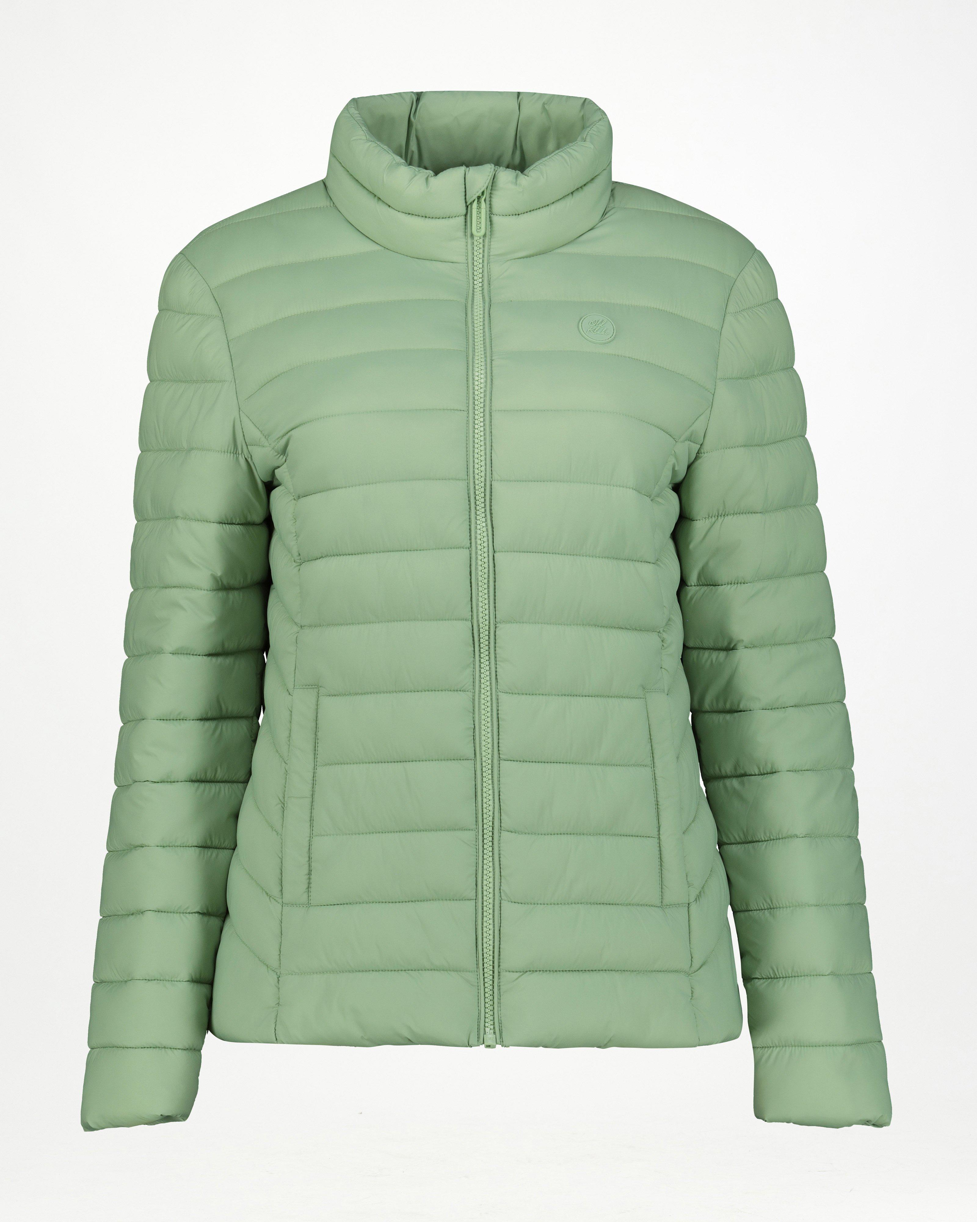 Women’s Nora Basic Quilted Puffer  -  Sage