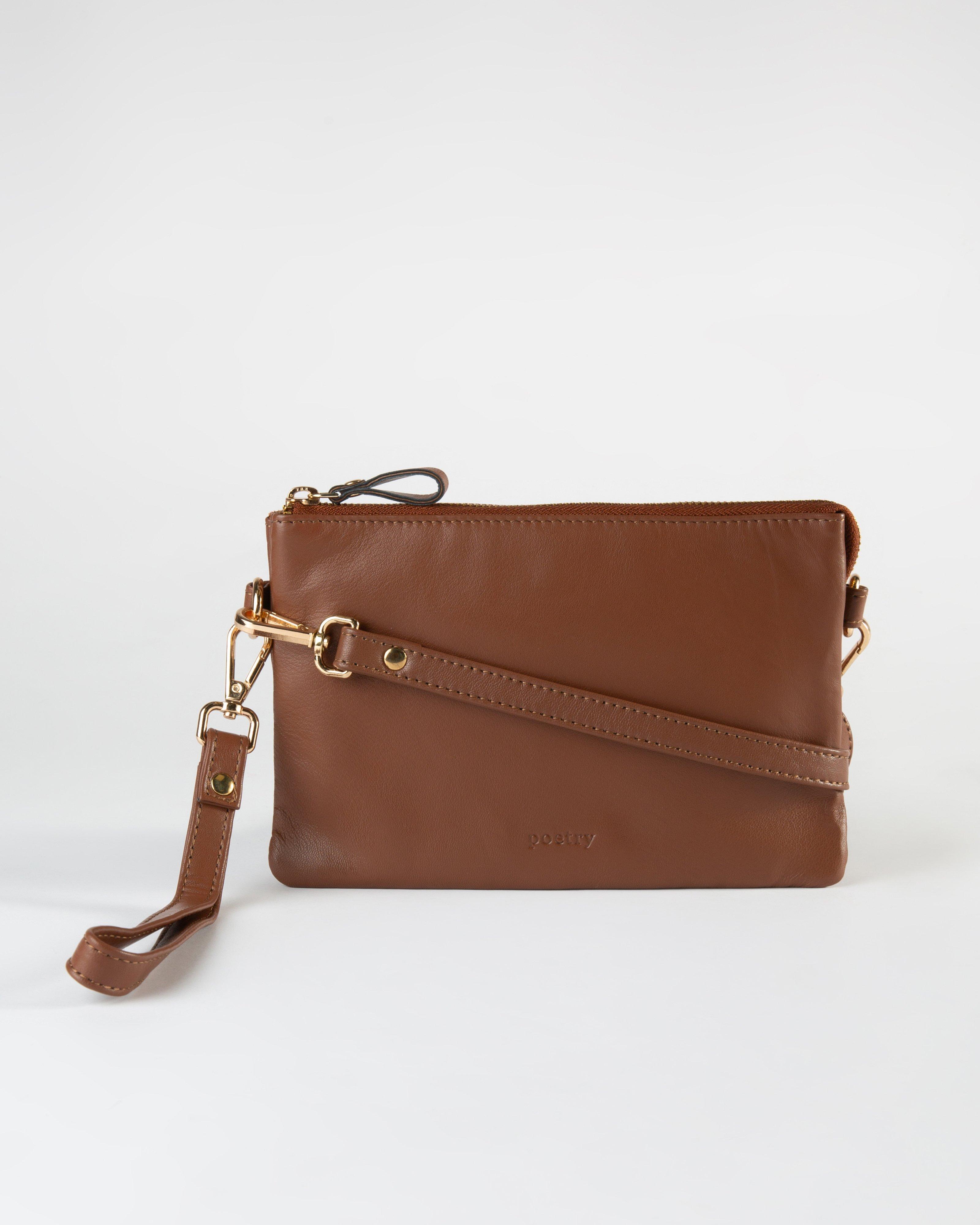 Adina Crossbody Bag -  Tan