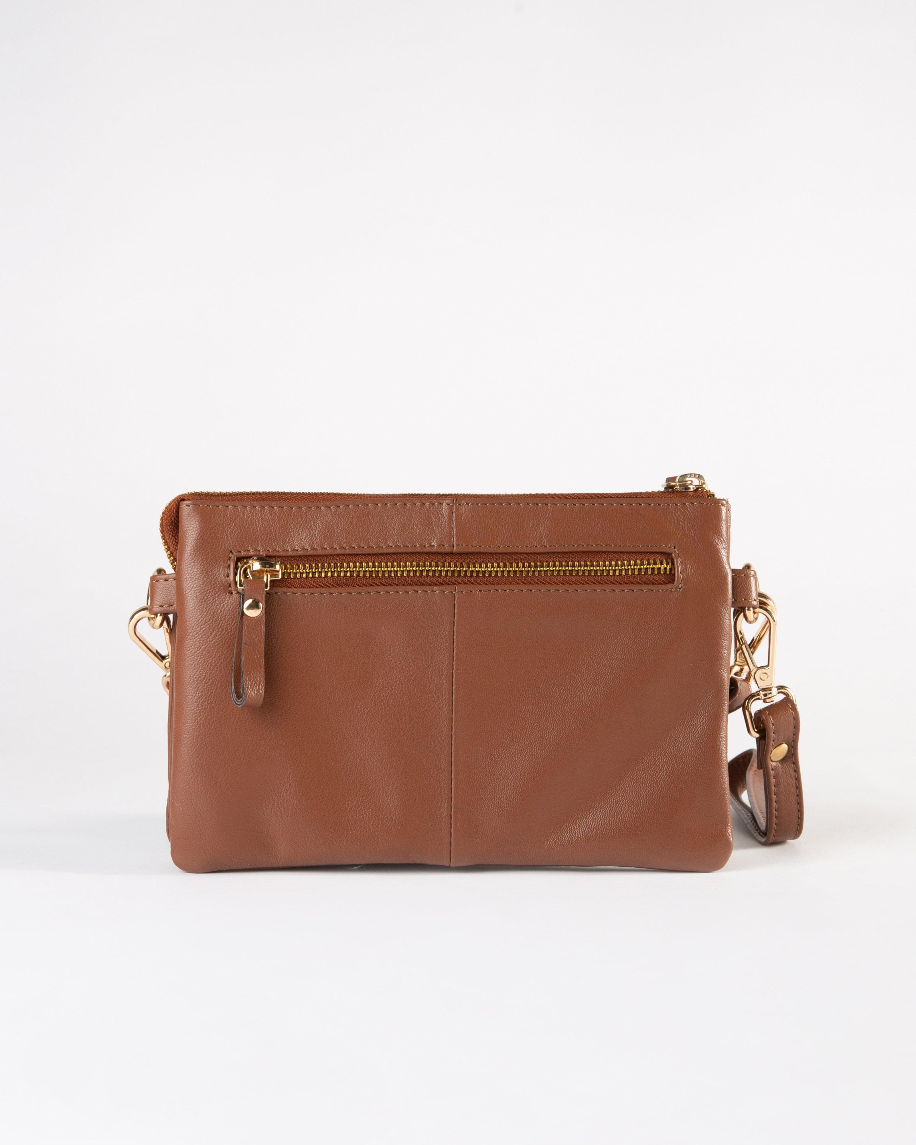 Adina Crossbody Bag -  Tan