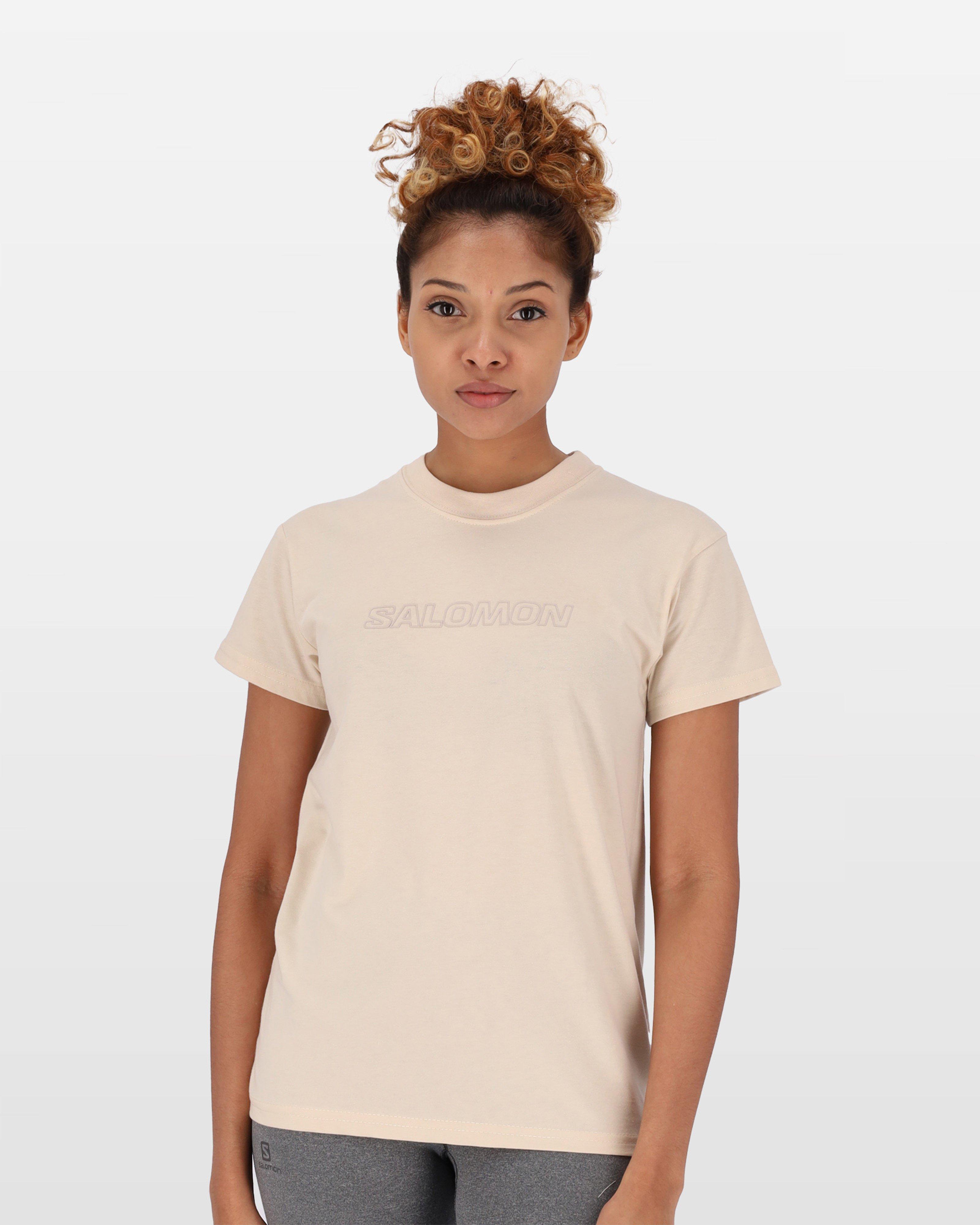 Salomon Women’s Stand Out T-shirt -  Stone