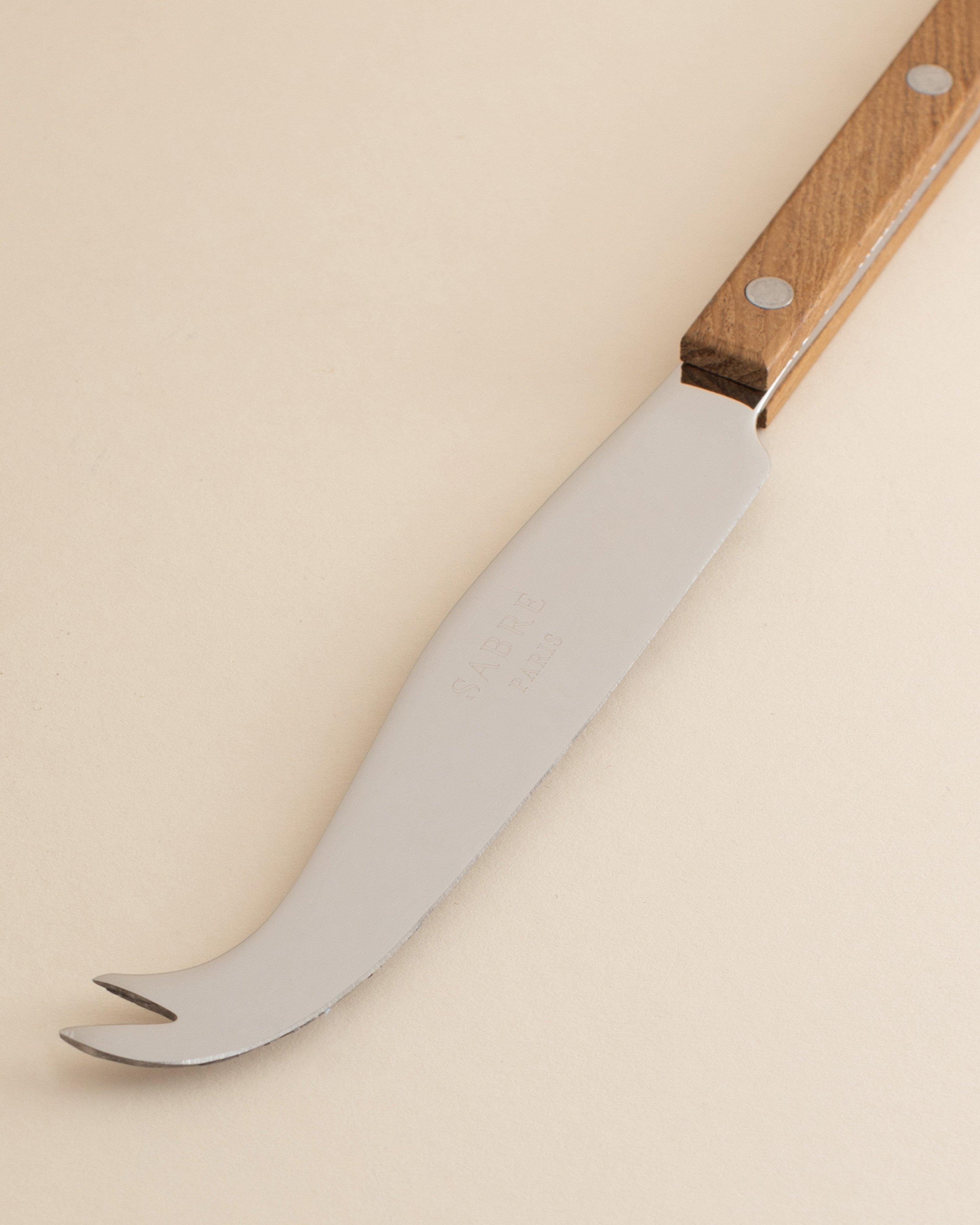 Sabre Bistro Brilliant Teak Cheese Knife -  Brown