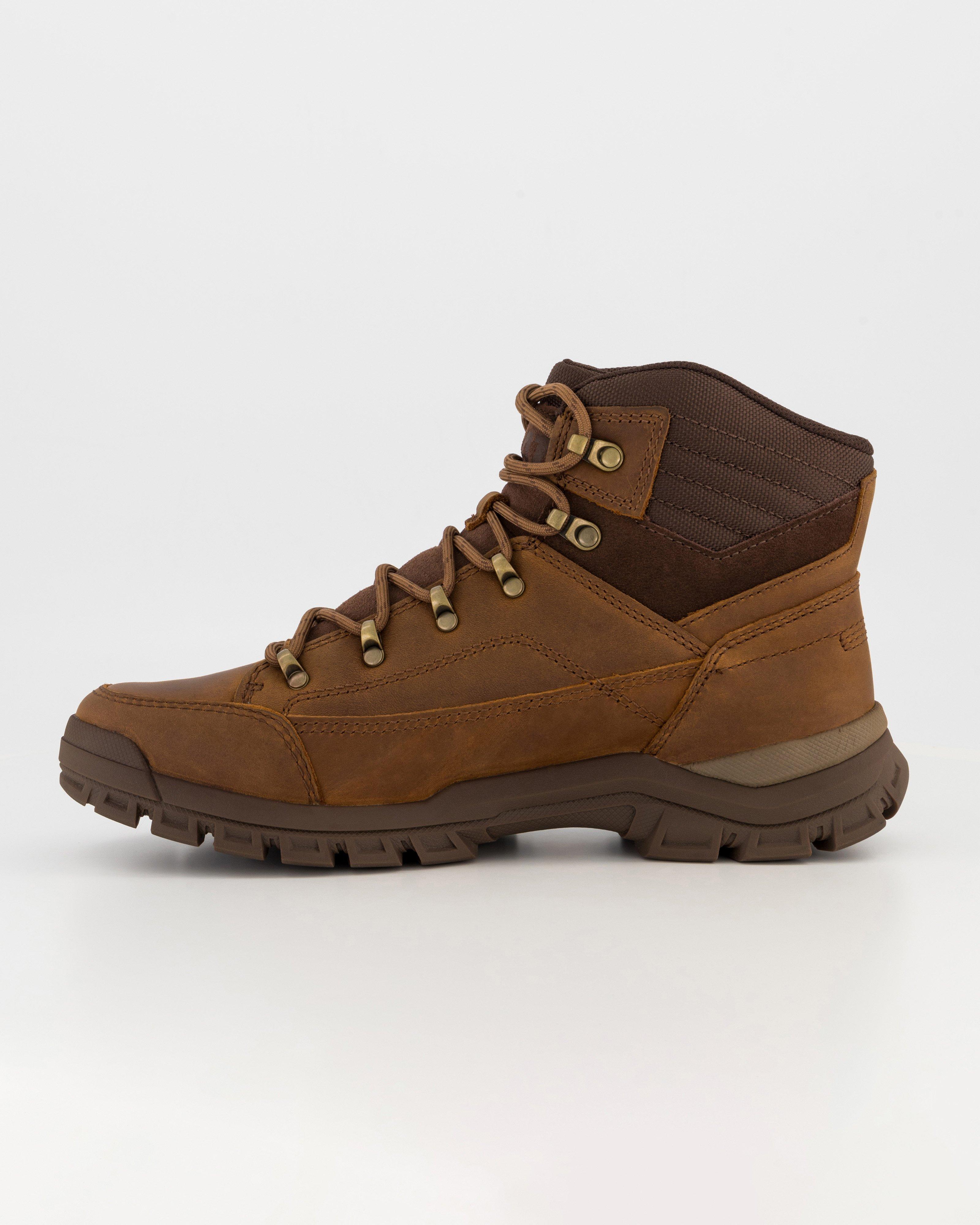 Caterpillar Men’s Threshold Hiker Waterproof Boots -  Brown