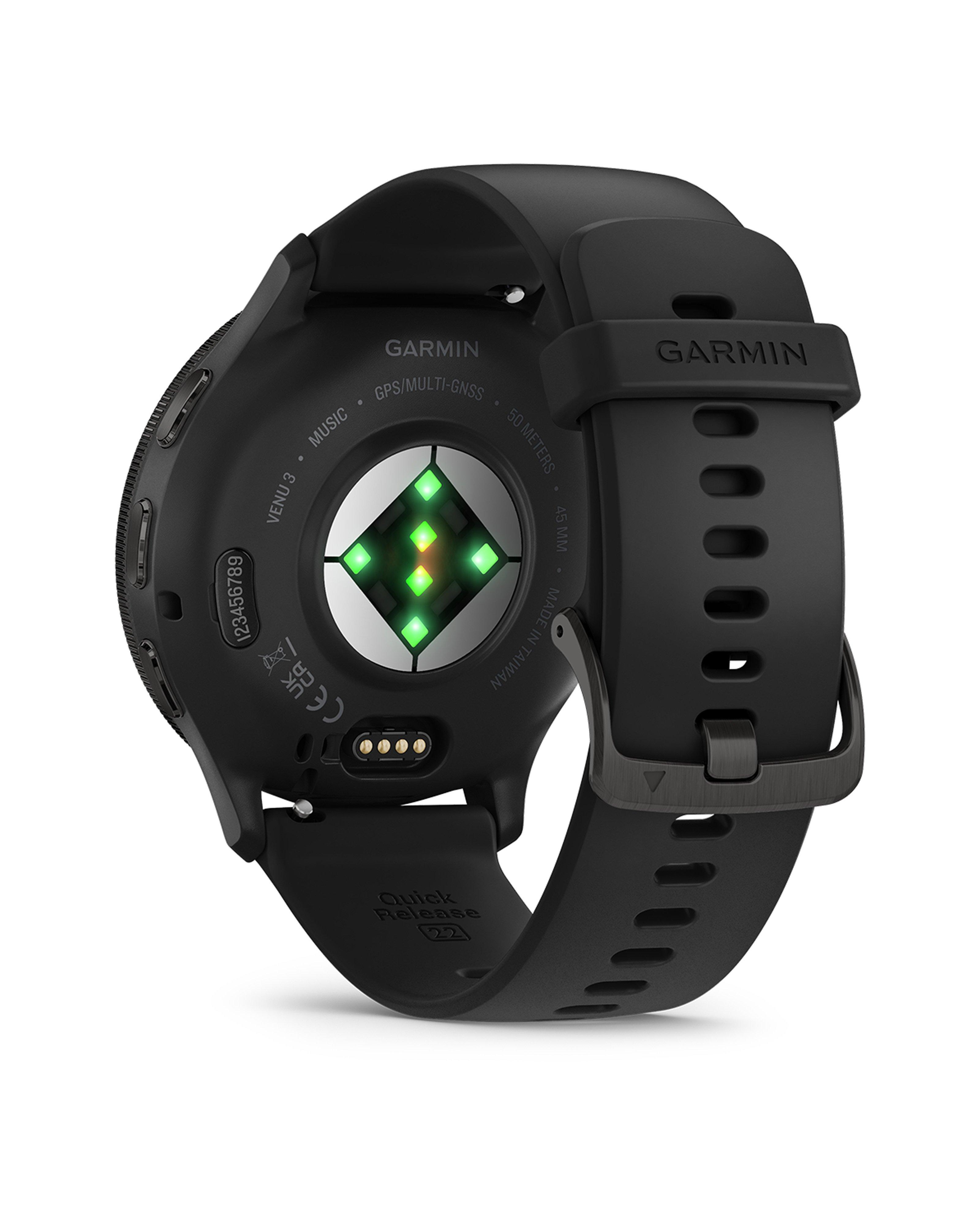 Garmin Venu 3 GPS Smartwatch -  Black