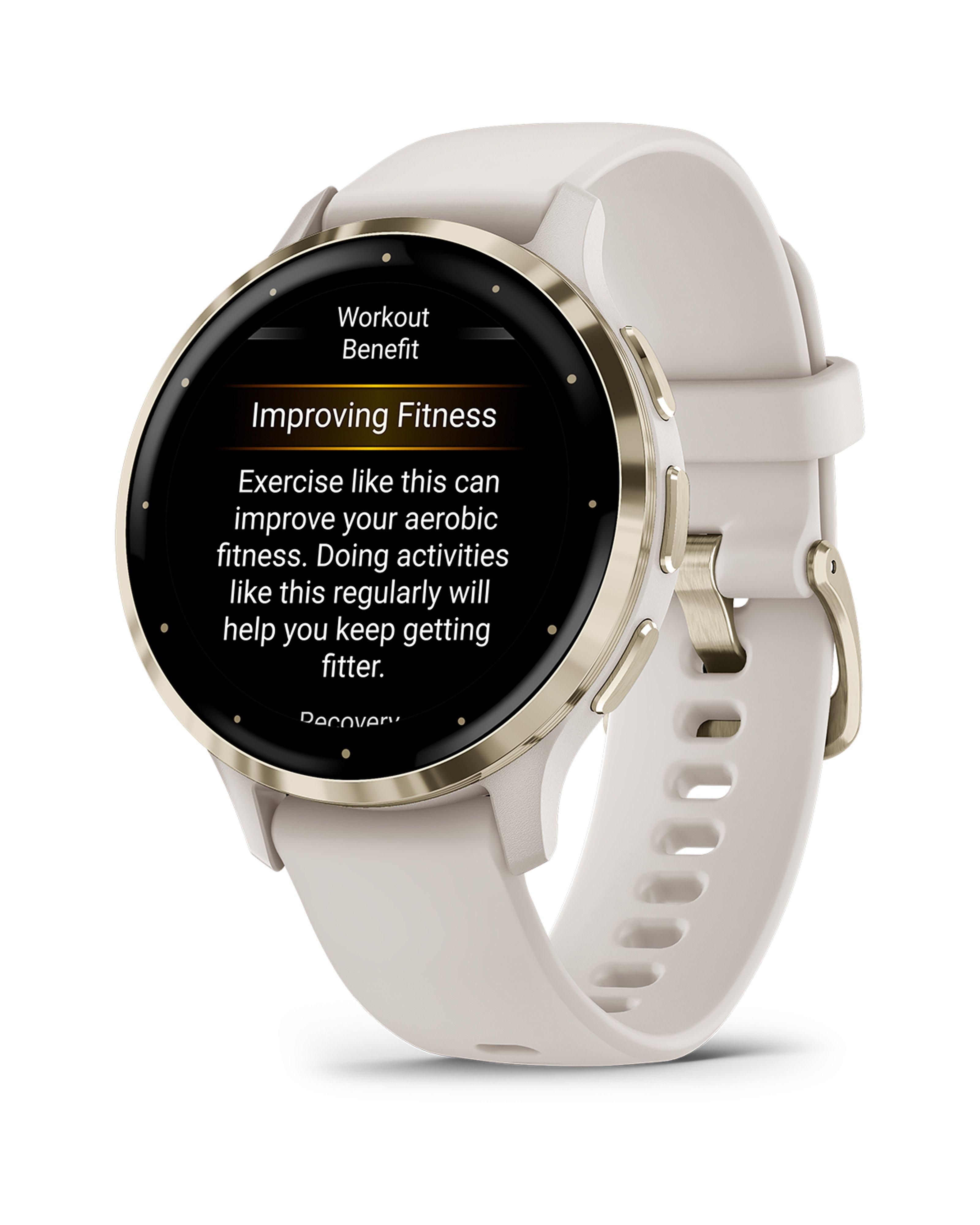 Garmin Venu 3S GPS Smartwatch -  White