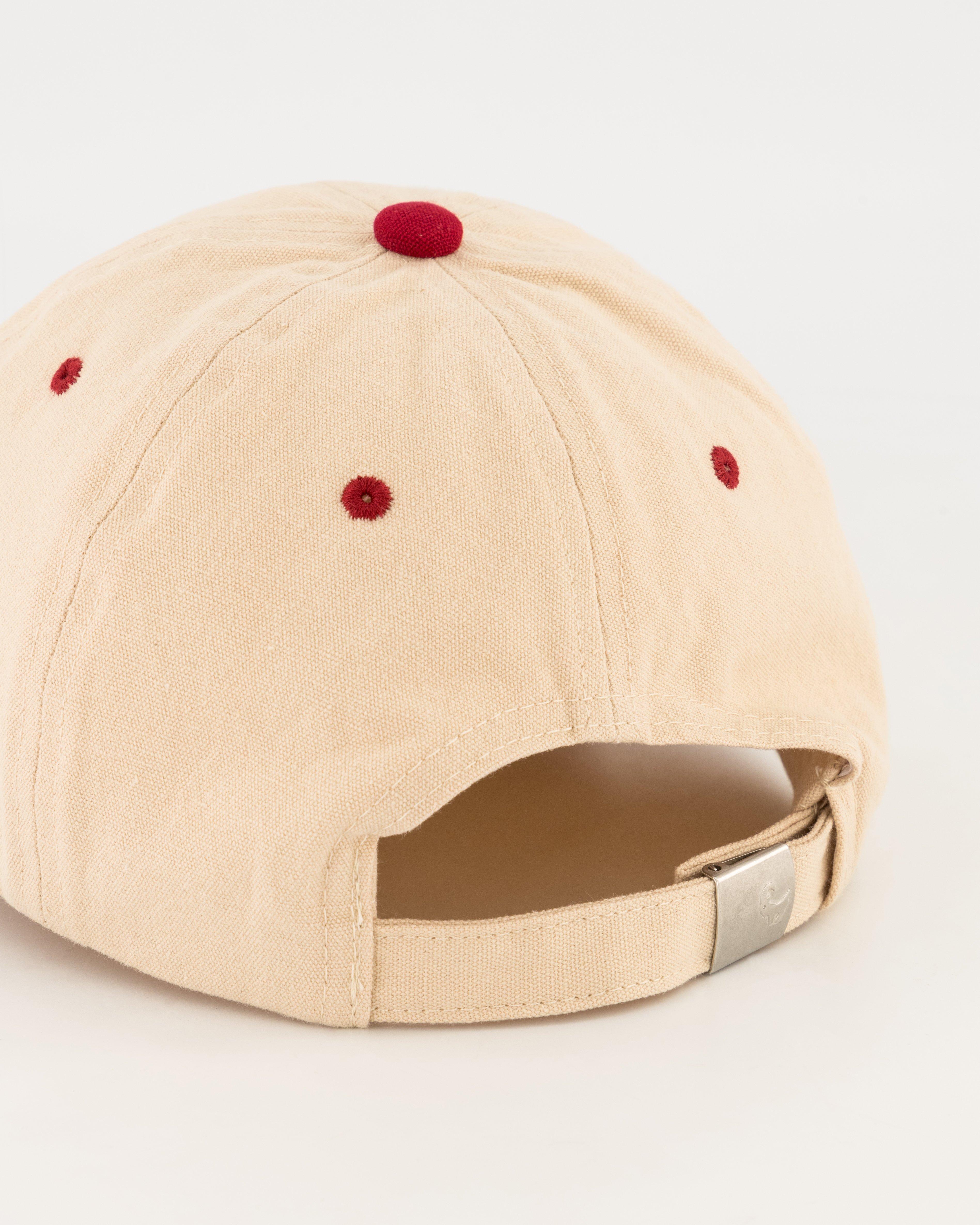 Men’s Zanda Colour-Block Peak Cap -  Rust