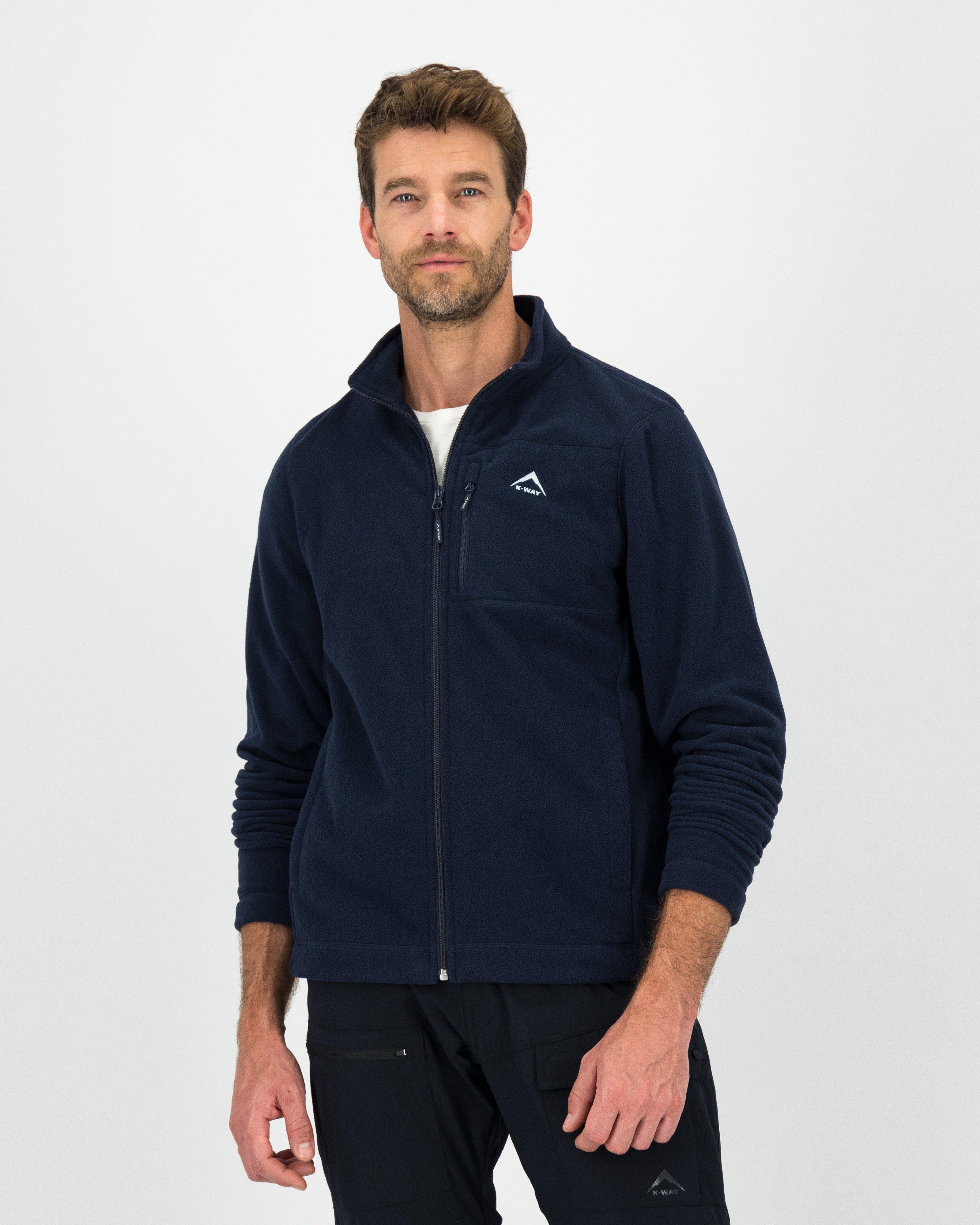  K-Way Men’s Marco Brushed Fleece Jacket 2.0 -  Navy