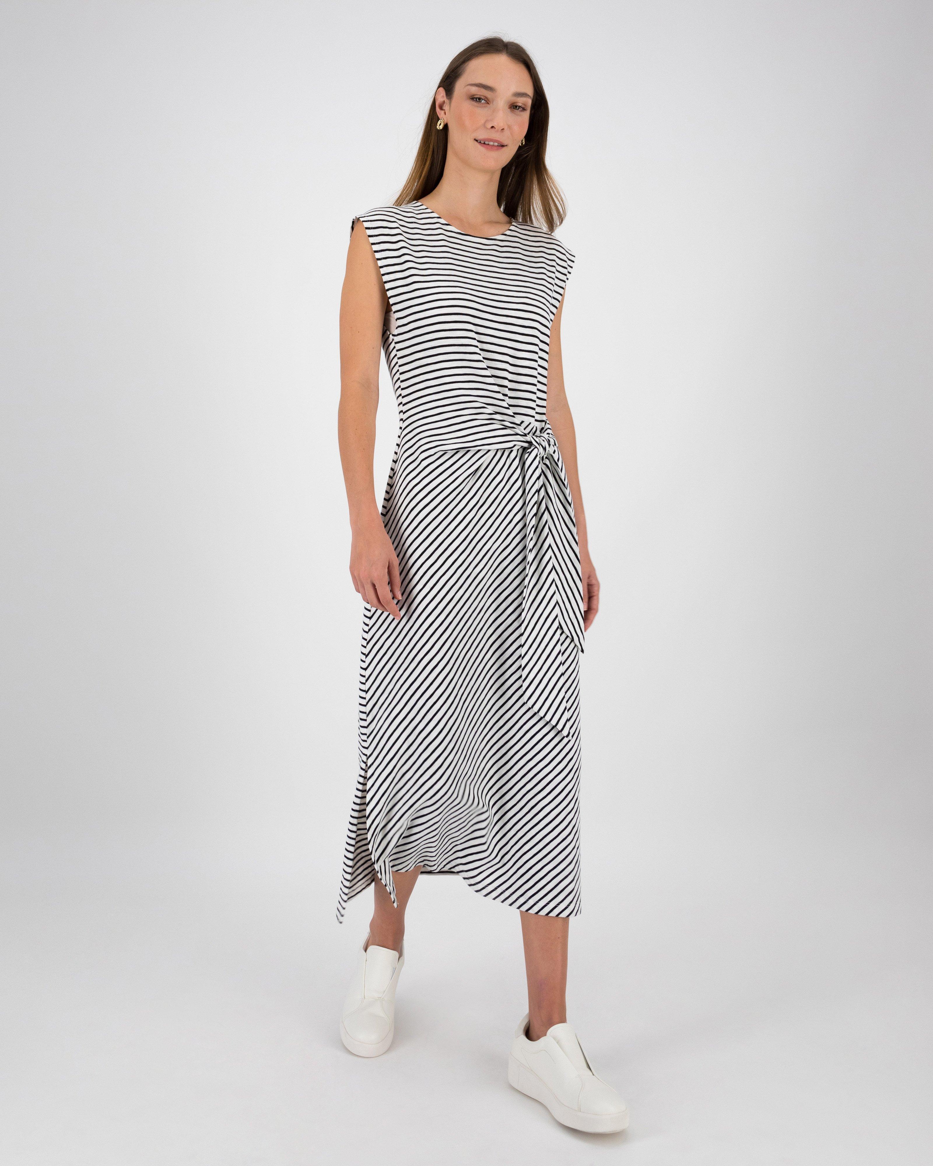 Emory Stripe Knit Dress - Poetry Clothing Store