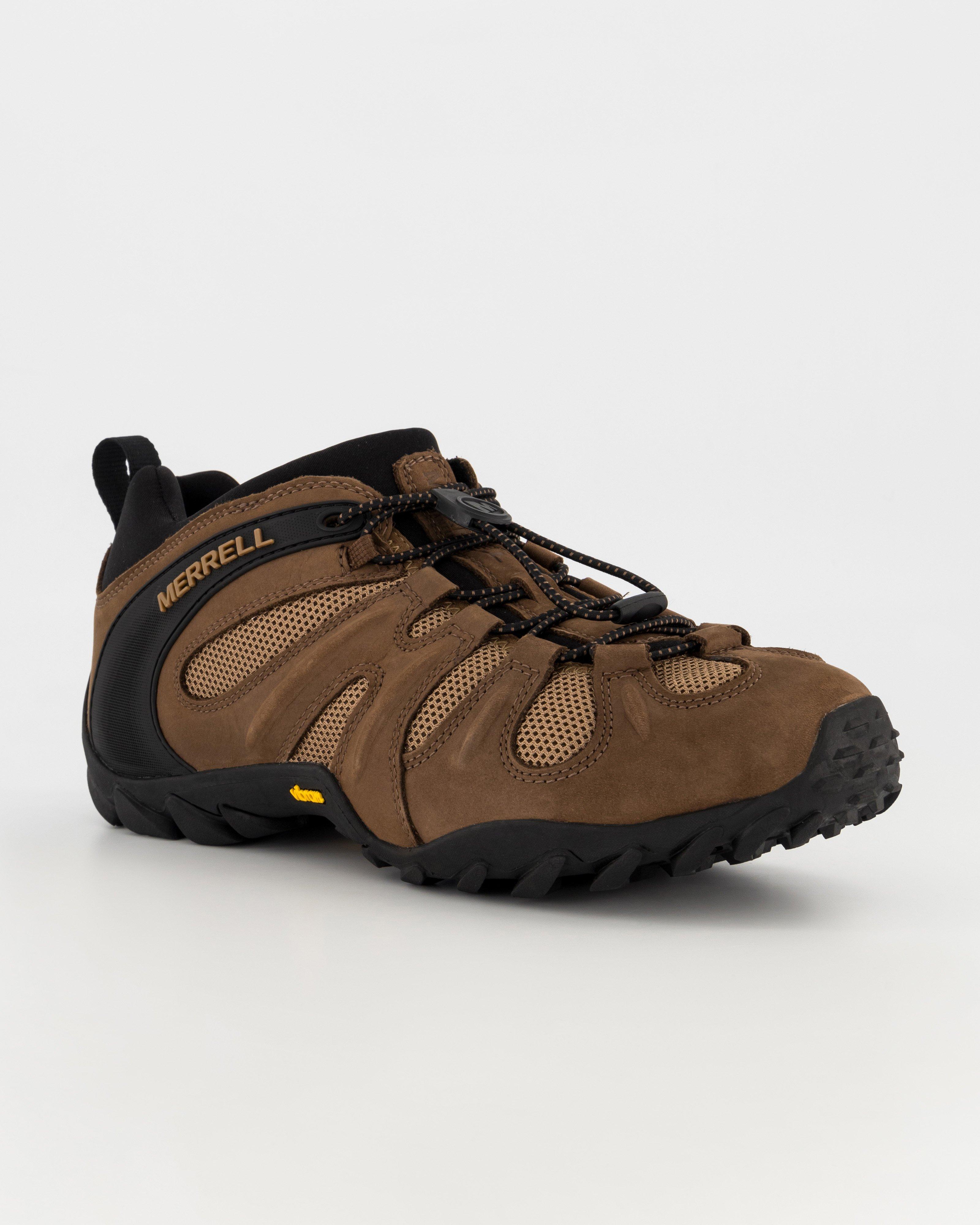 Merrell Men’s Cham 8 Stretch Hiking Shoes -  Brown