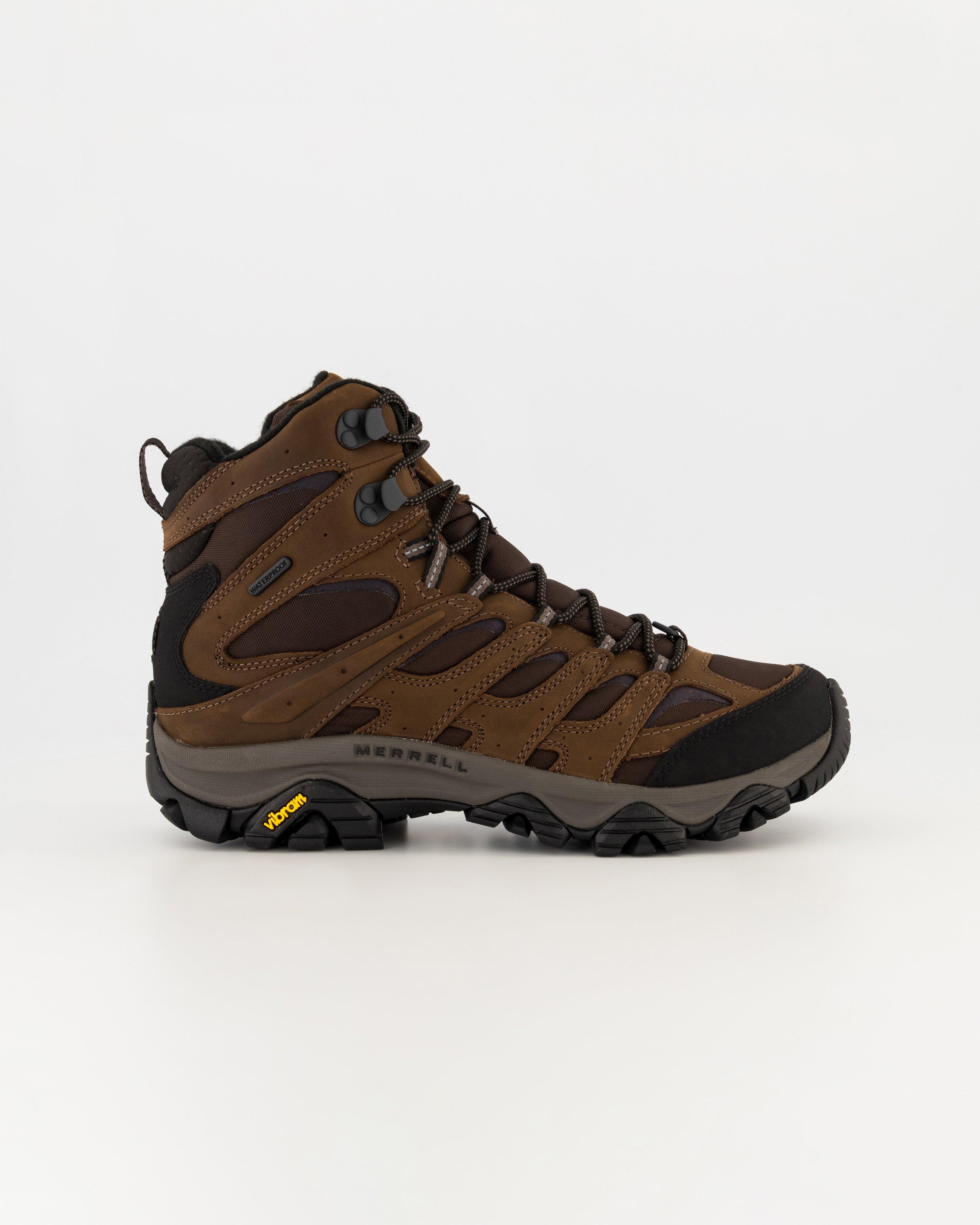 Merrell Men’s Moab 3 Apex Mid Waterproof Hiking Boots -  Brown