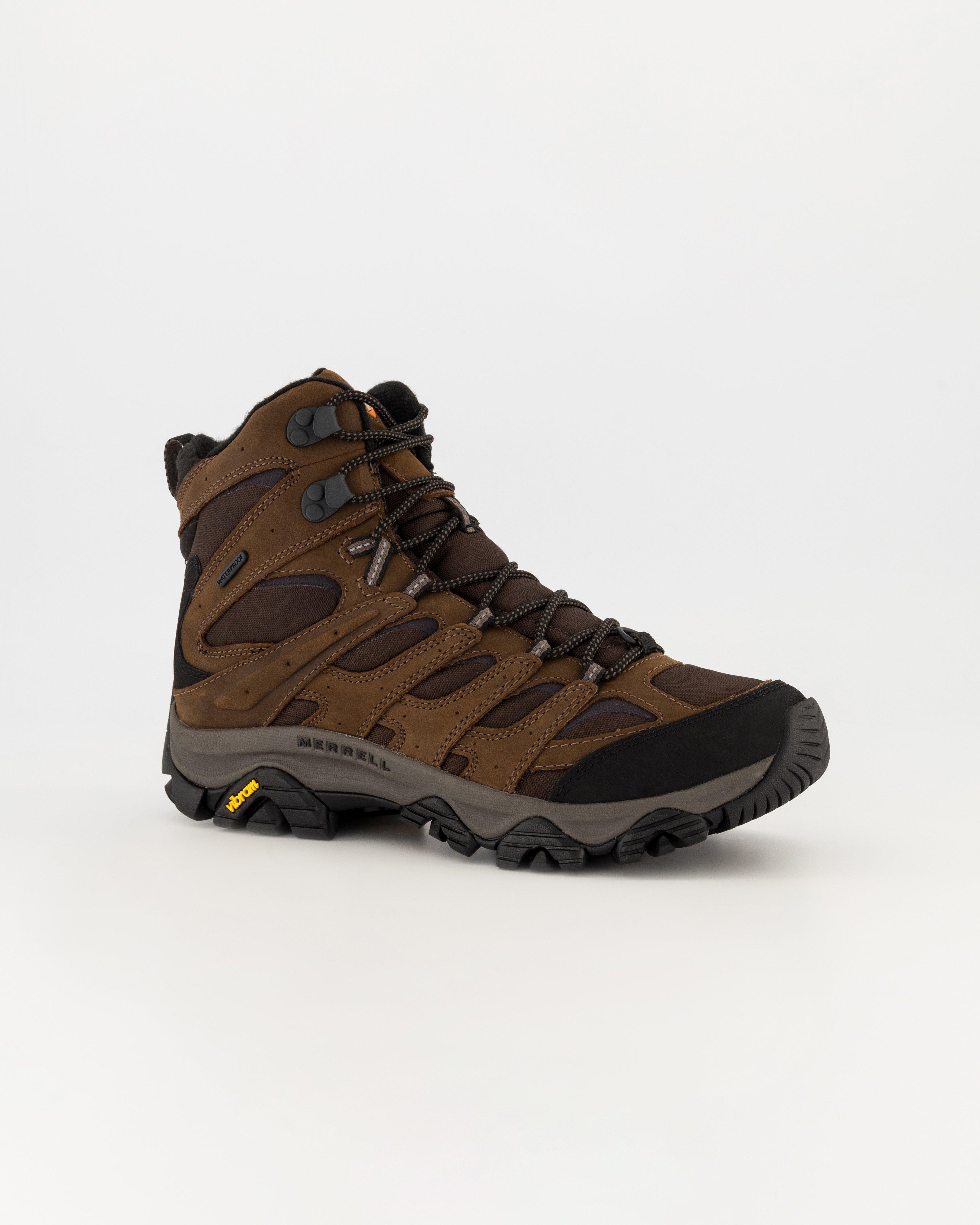 Merrell Men’s Moab 3 Apex Mid Waterproof Hiking Boots -  Brown