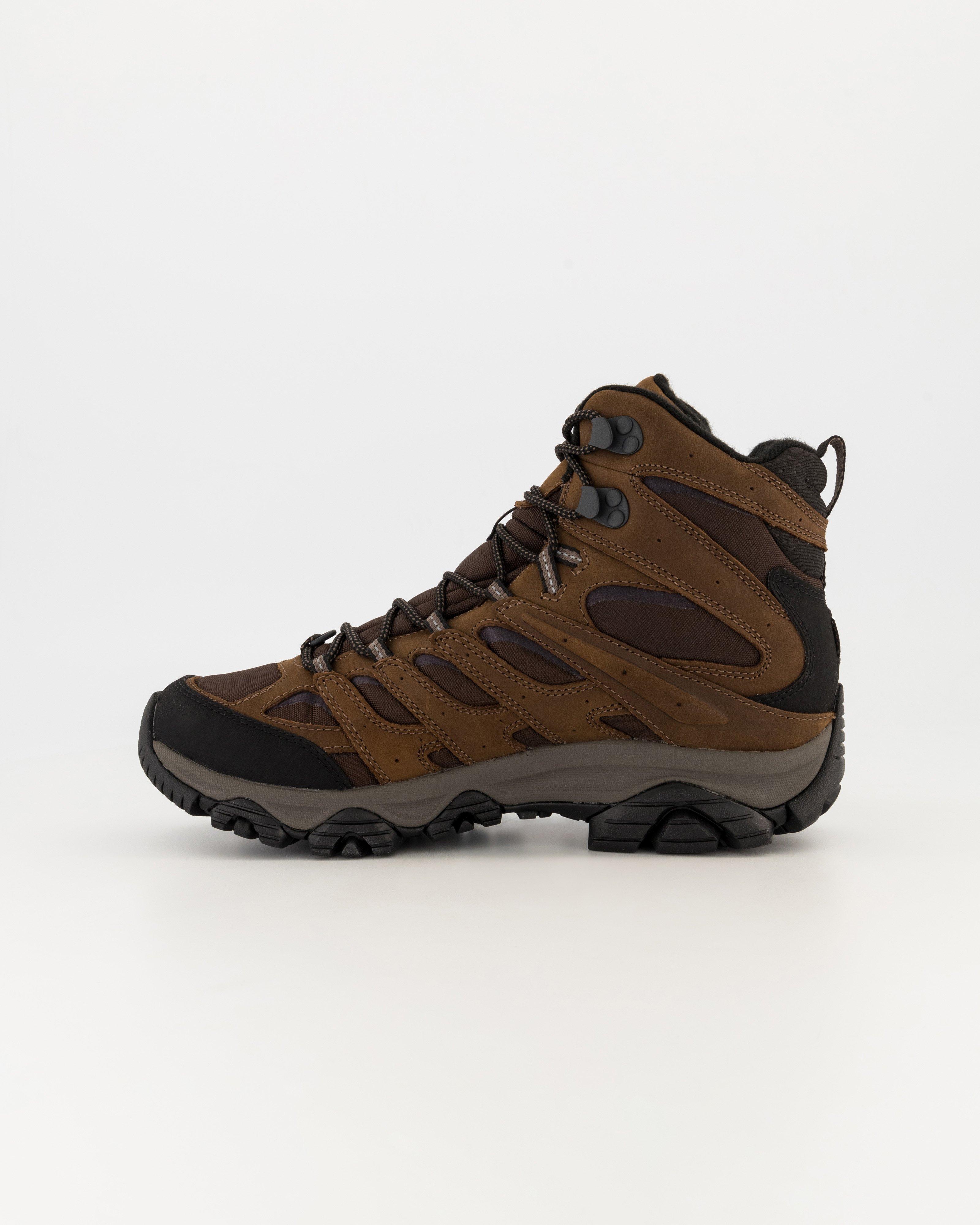 Merrell Men’s Moab 3 Apex Mid Waterproof Hiking Boots -  Brown