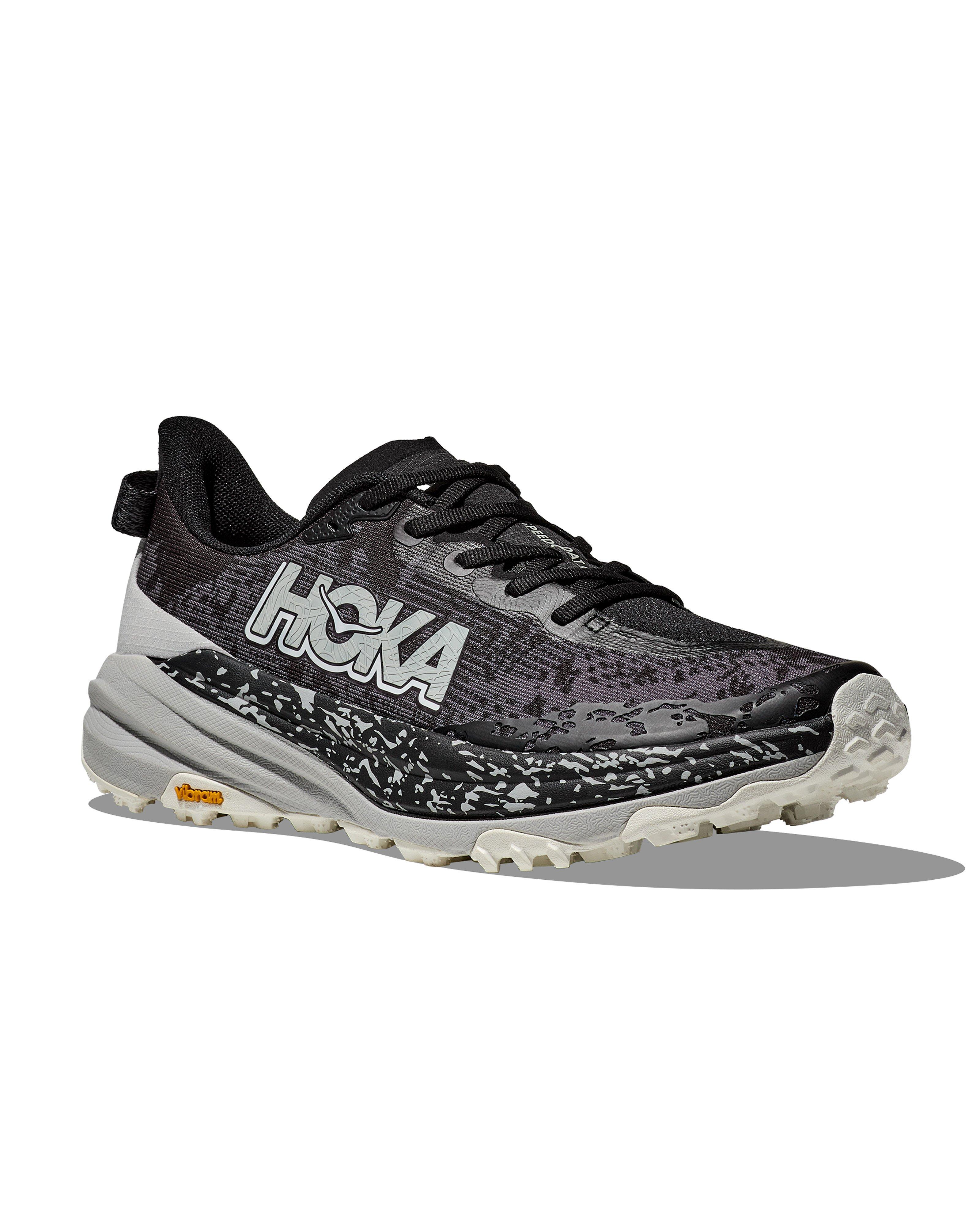 HOKA Men’s Speedgoat 6 Trail Running Shoes -  Black