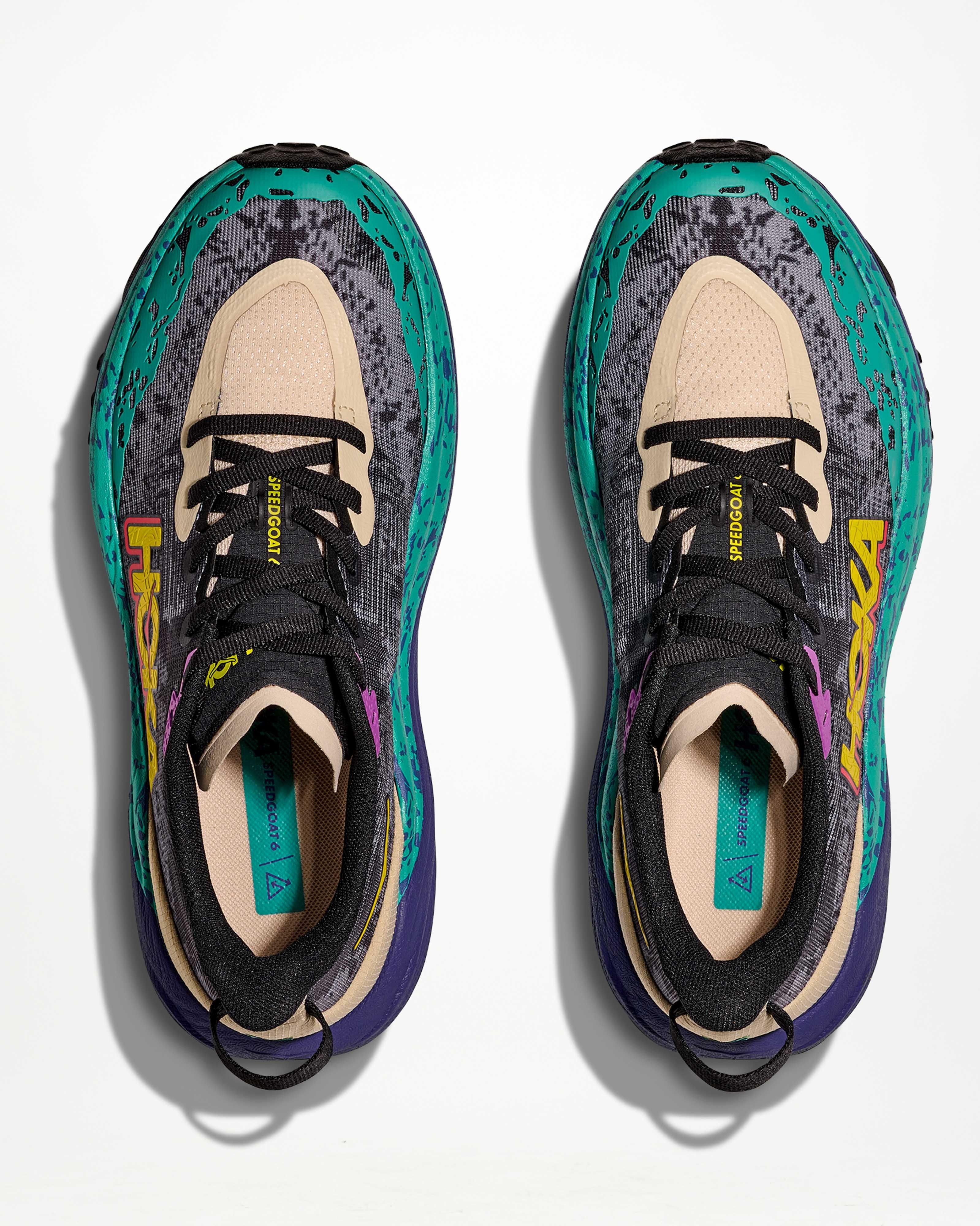 HOKA Men’s Speedgoat 6 Trail Running Shoes -  Green