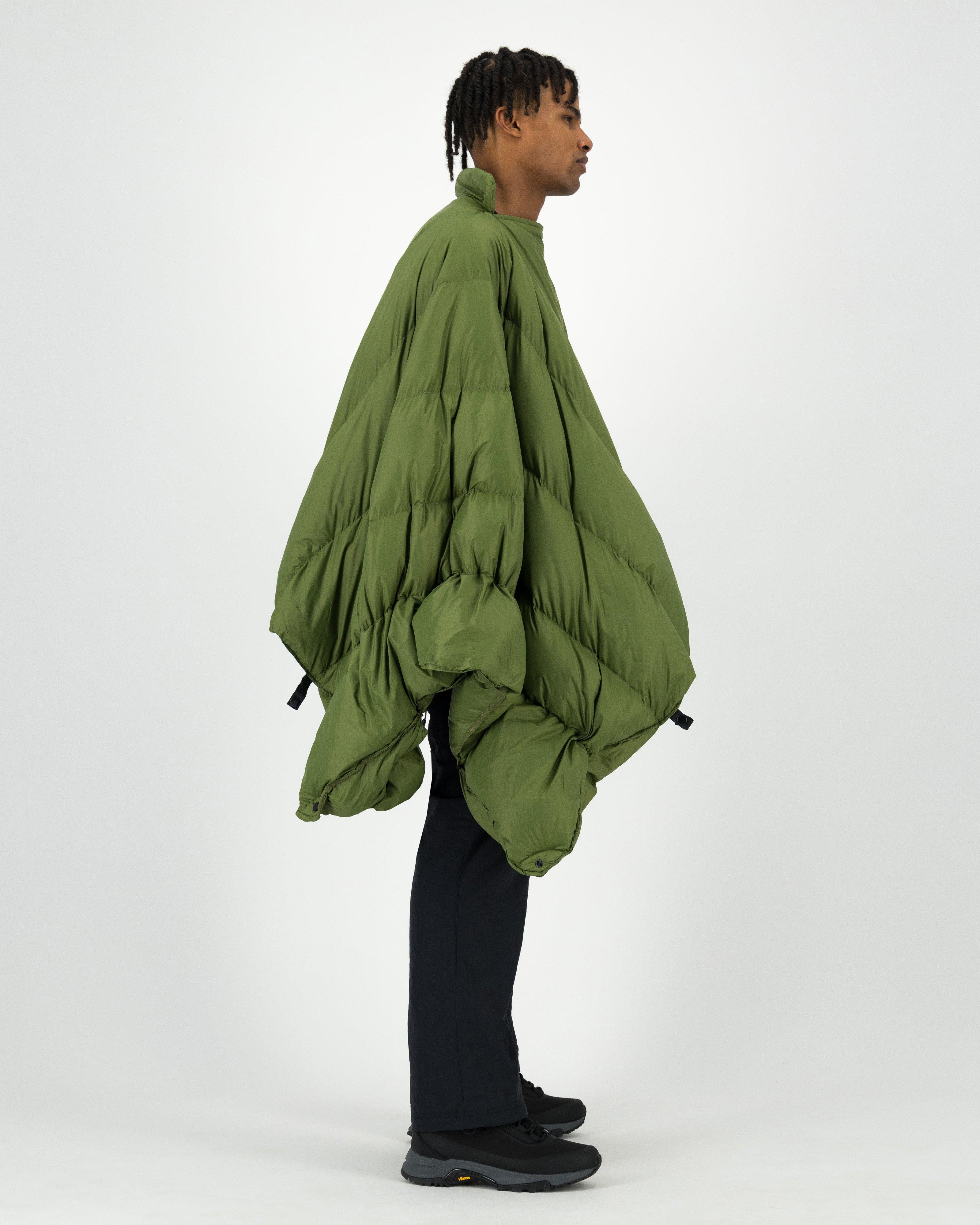 K-Way Multi-Kwilt Backpacking Down Quilt -  Olive