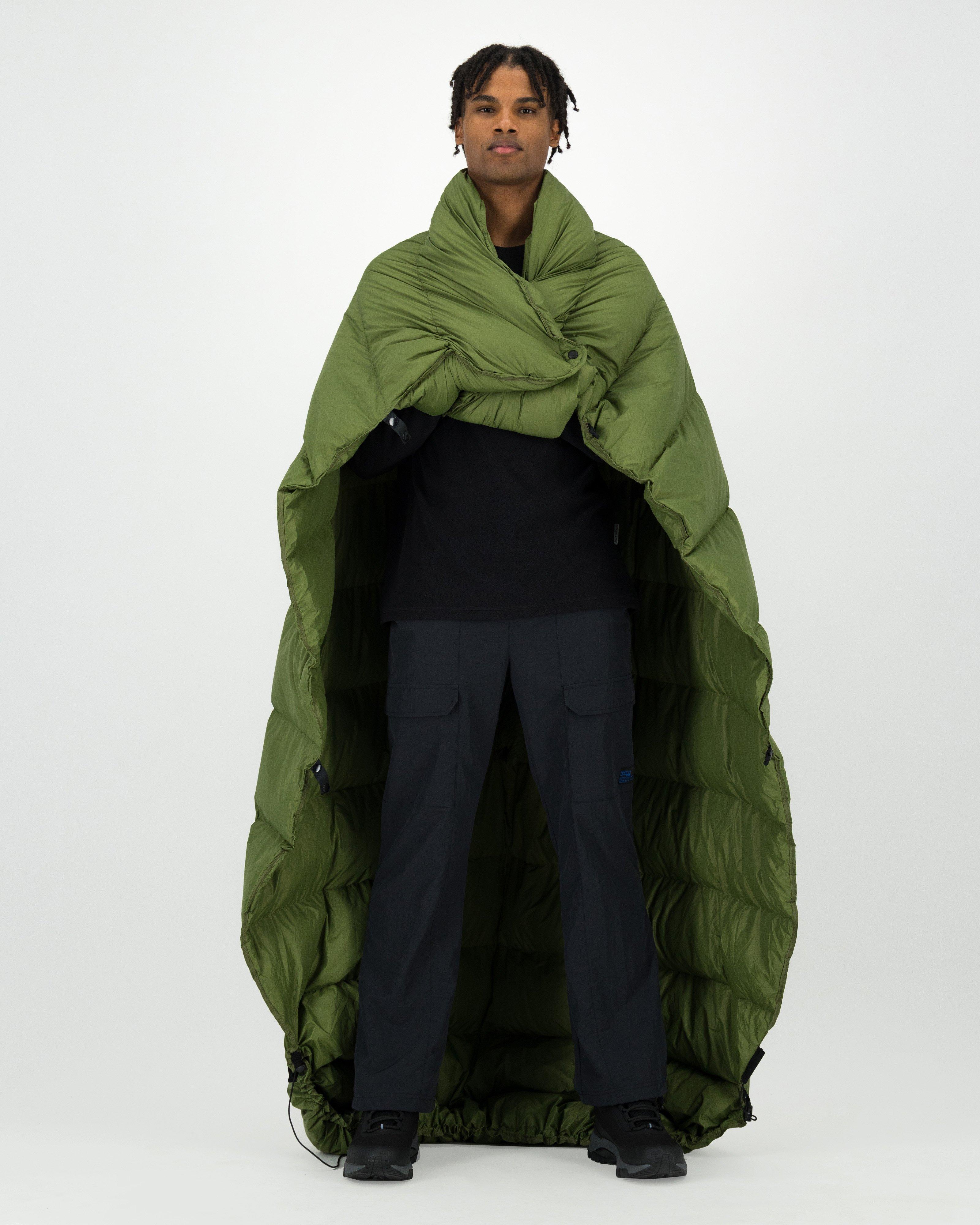 K-Way Multi-Kwilt Backpacking Down Quilt -  Olive