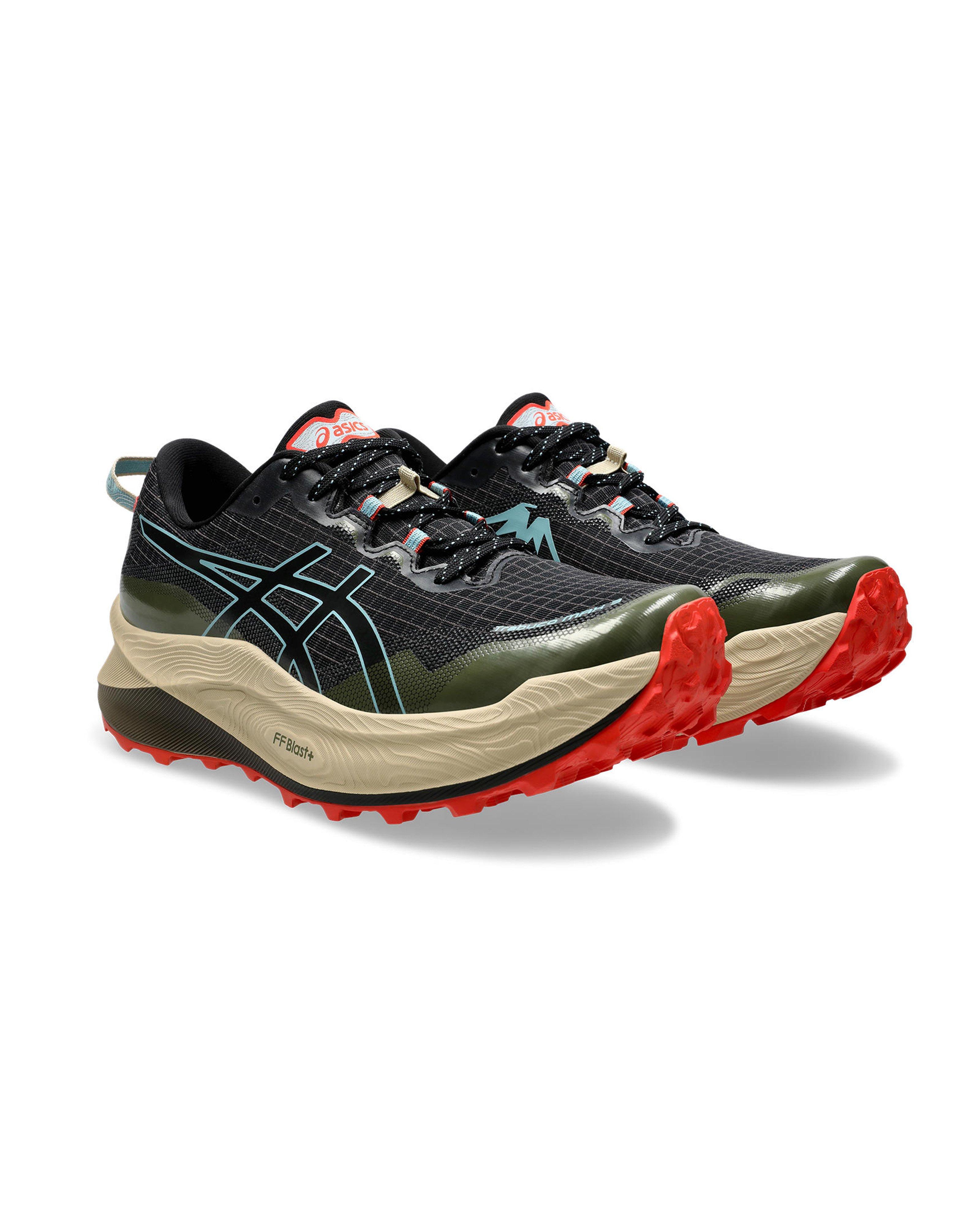 Asics Men’s Trabuco Max 3 Trail Running Shoes -  Black