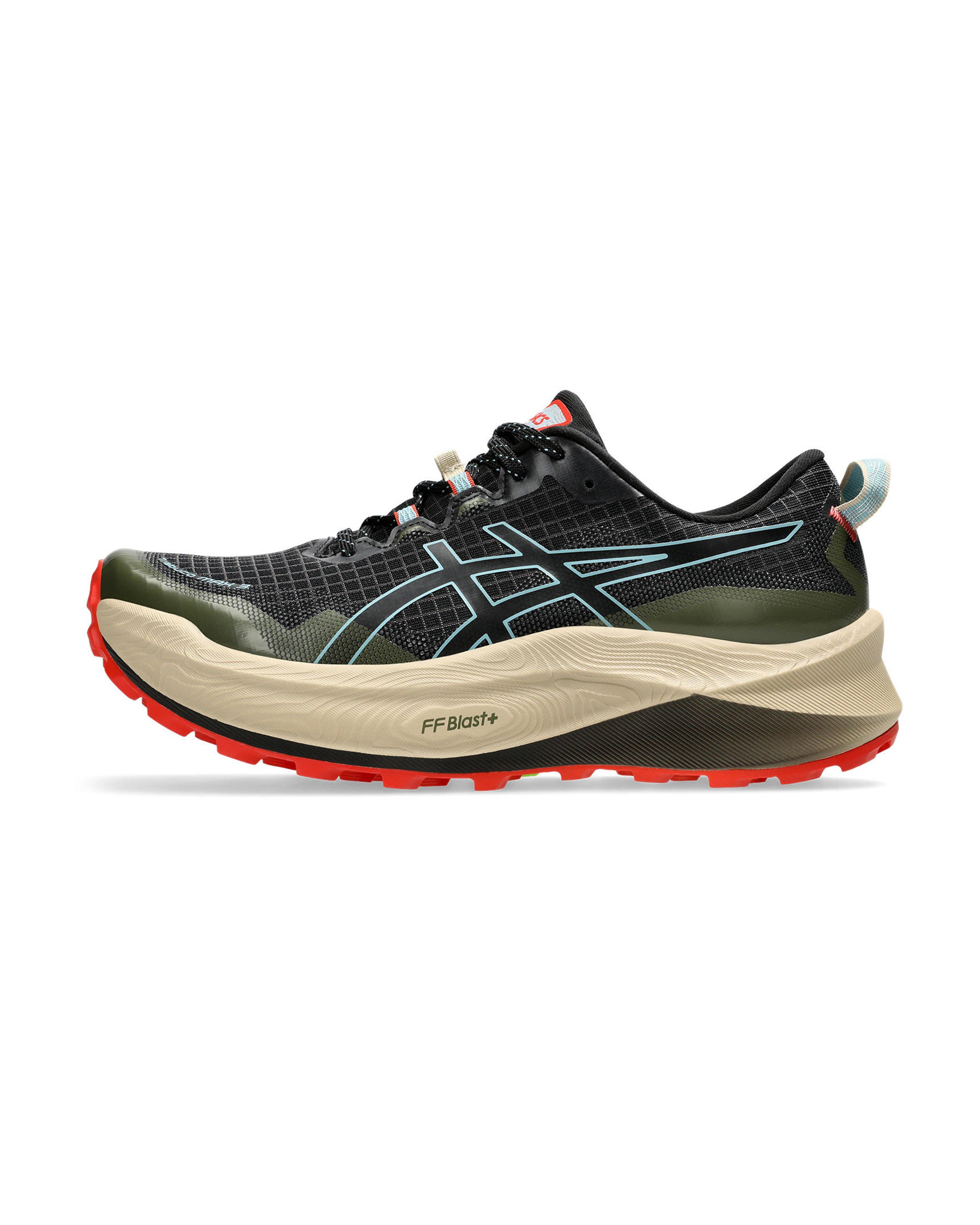 Asics Men’s Trabuco Max 3 Trail Running Shoes -  Black