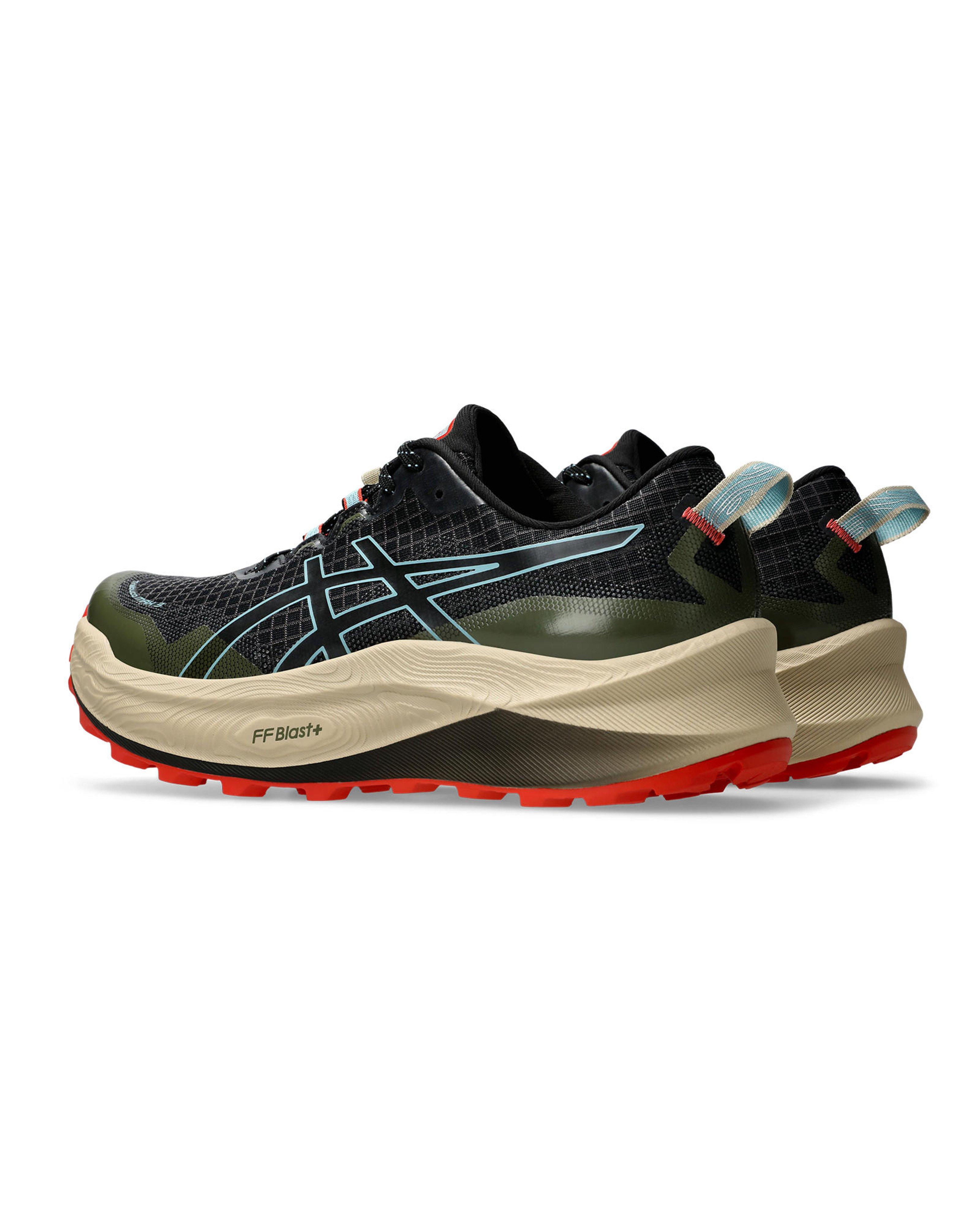 Asics Men’s Trabuco Max 3 Trail Running Shoes -  Black