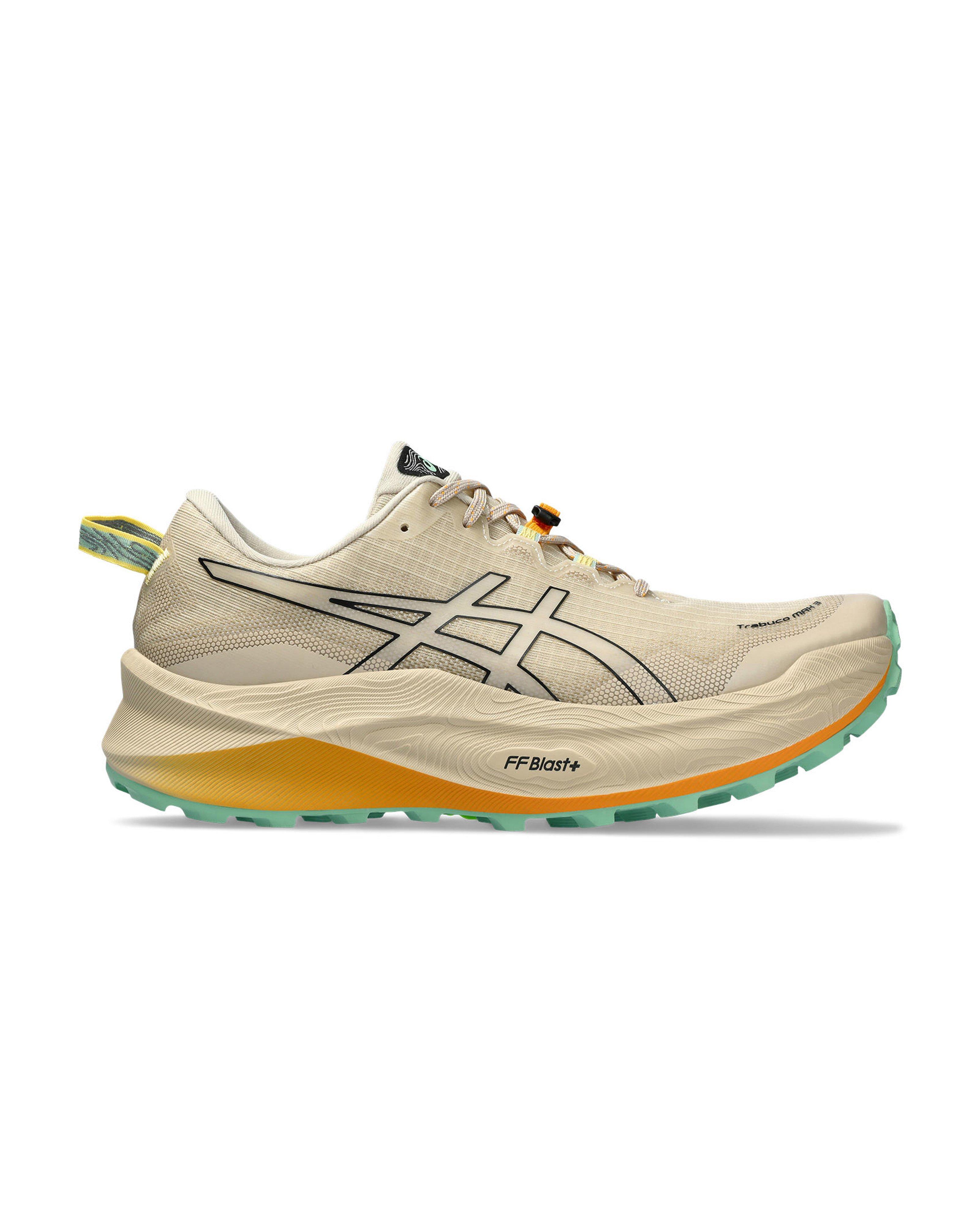 Asics Men’s Trabuco Max 3 Trail Running Shoes -  Grey
