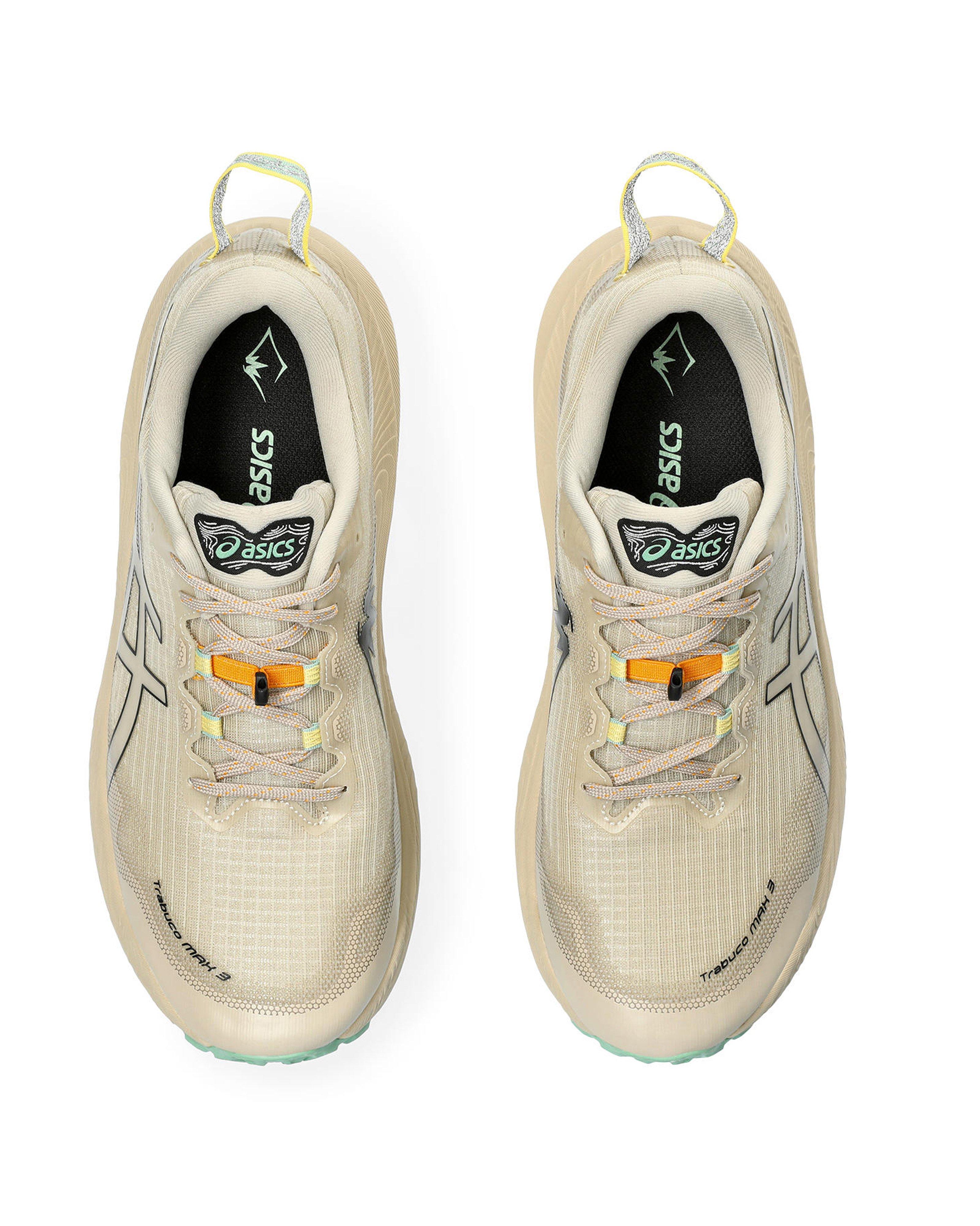 Asics Men’s Trabuco Max 3 Trail Running Shoes -  Grey